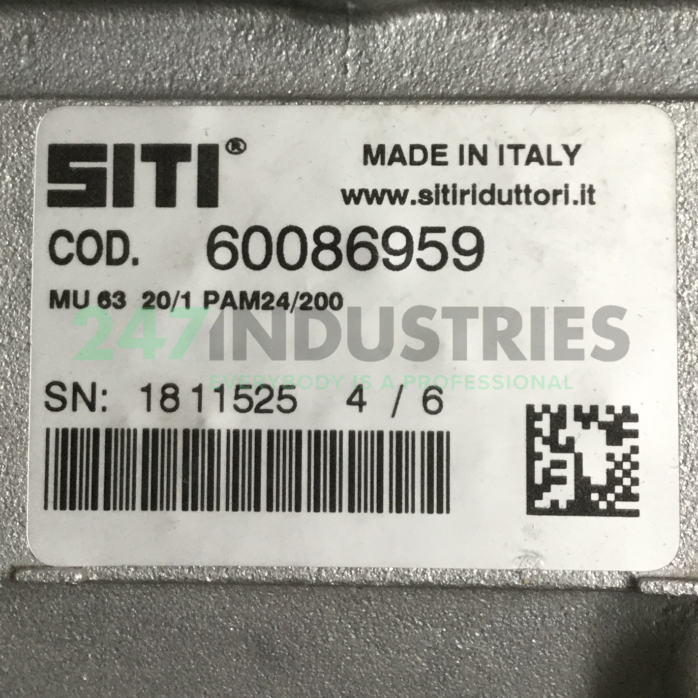 MU63-90B5I20 Siti Riduttori Image 4