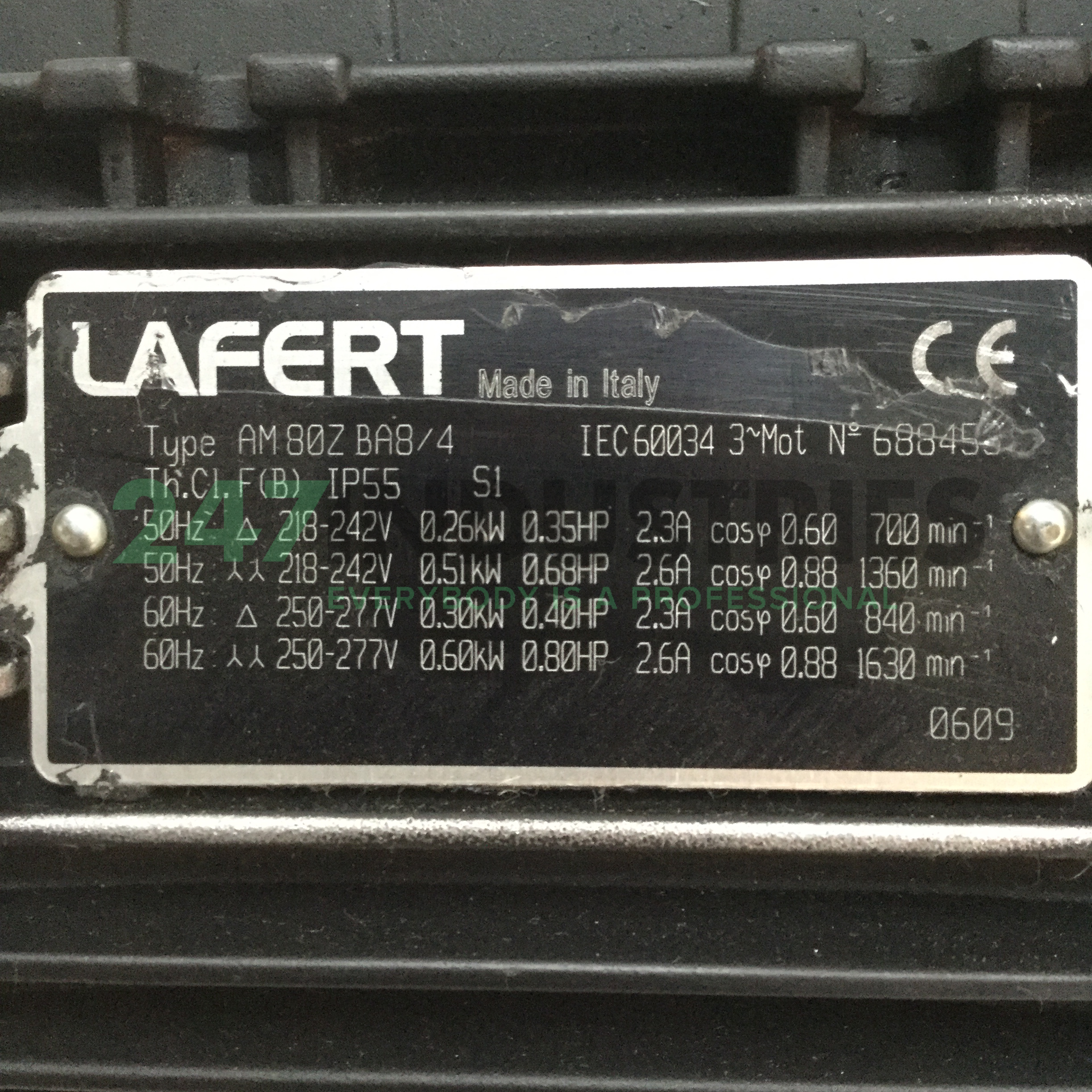 AM80ZBA8/4B5 Lafert Image 4