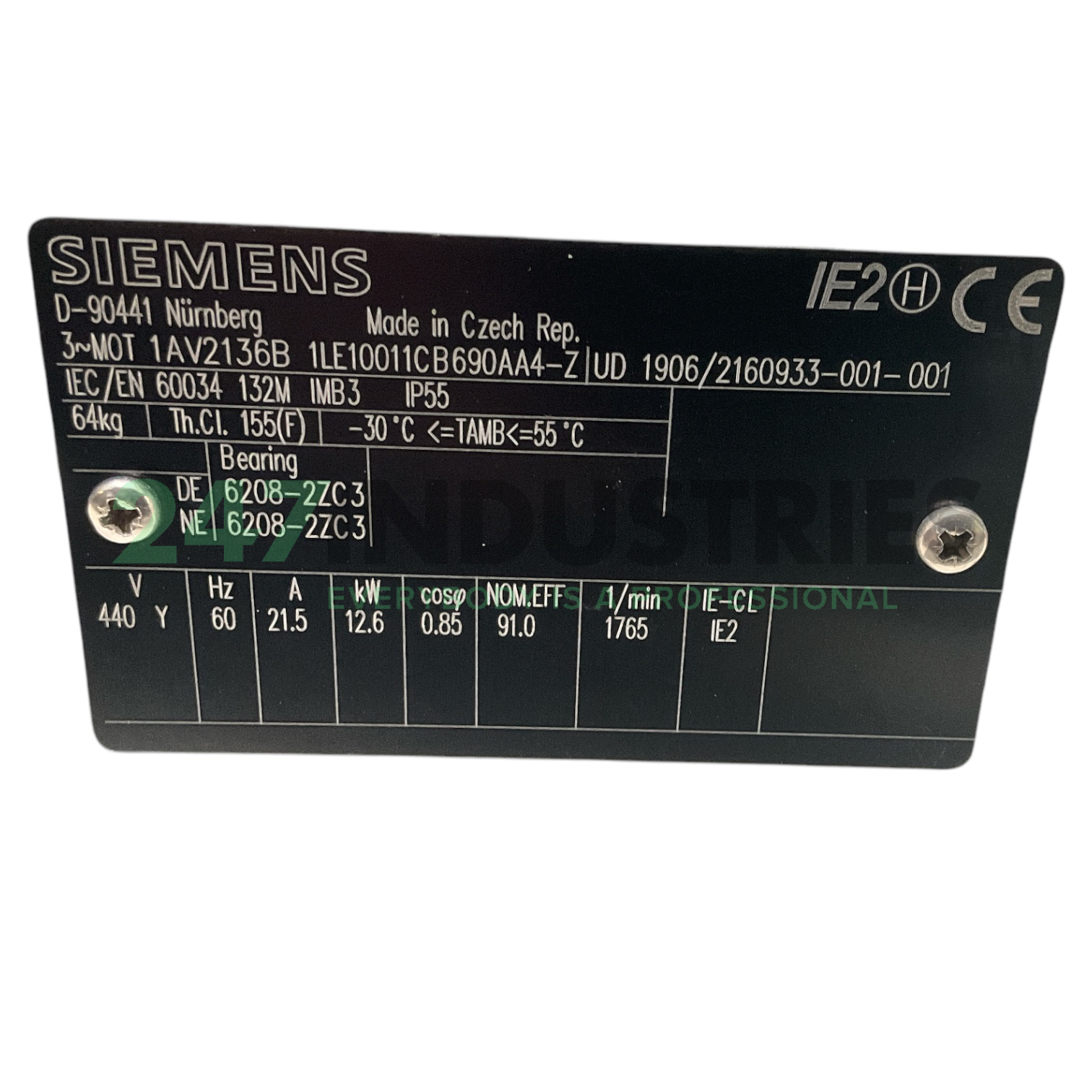 1LE1001-1CB69-0AA4-Z Siemens Image 4