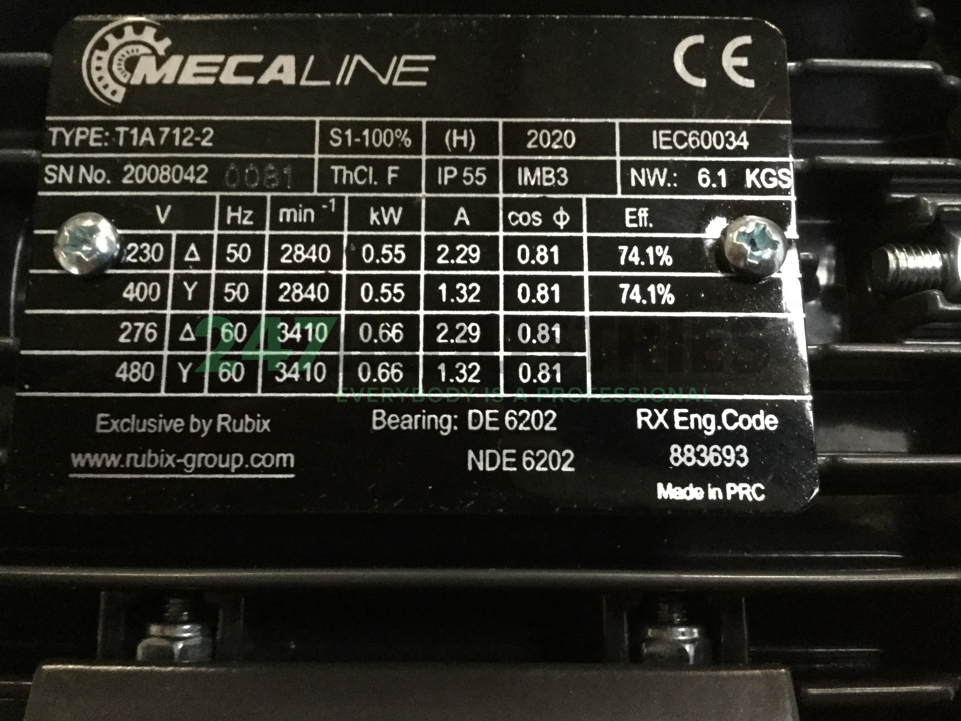 T1A712-2B3 Mecaline Image 4