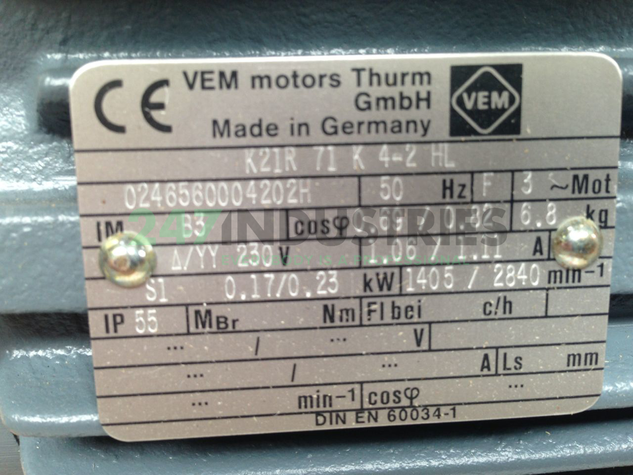 K21R71K4-2B3 VEM Image 1