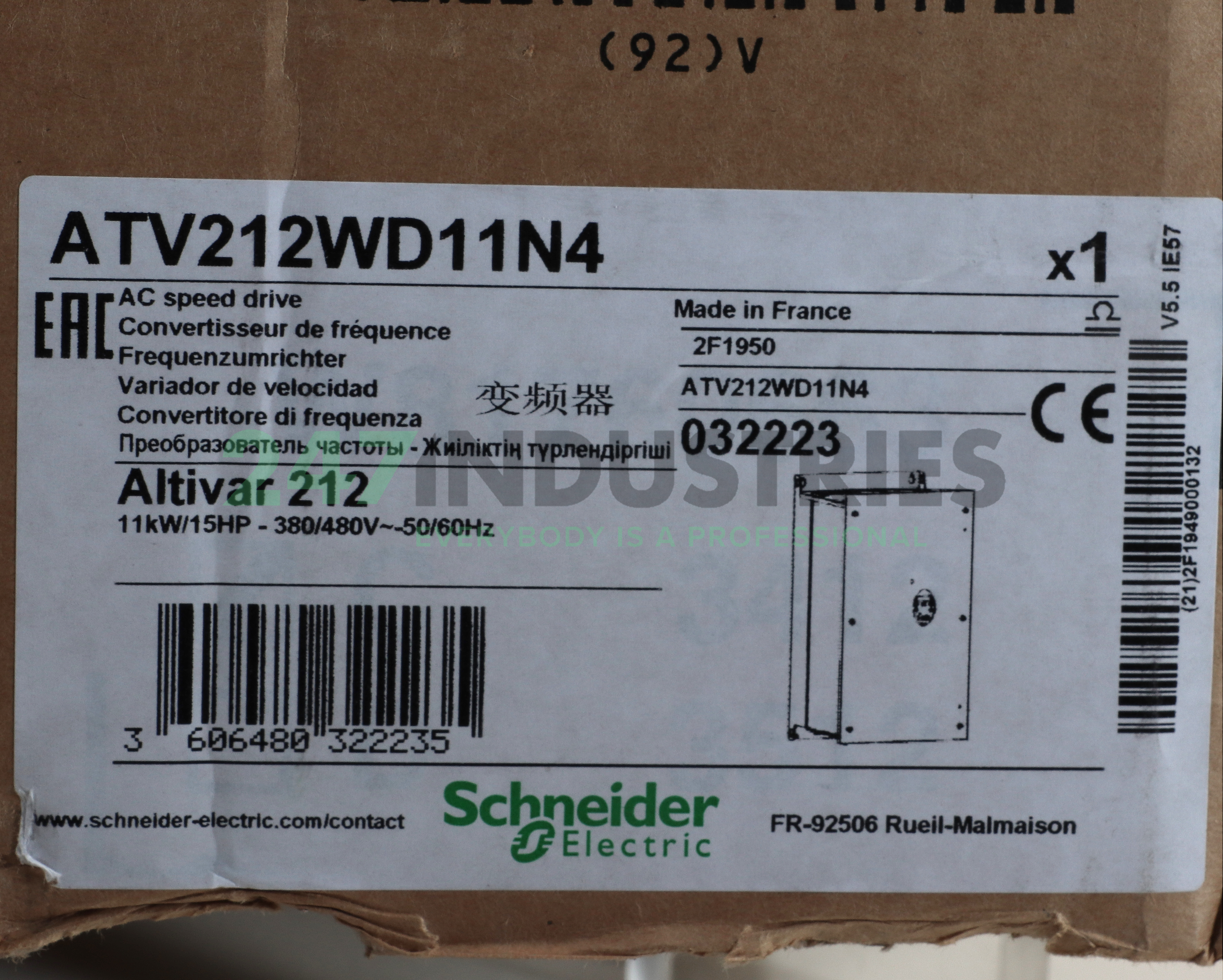 ATV212WD11N4 Schneider Electric Image 2