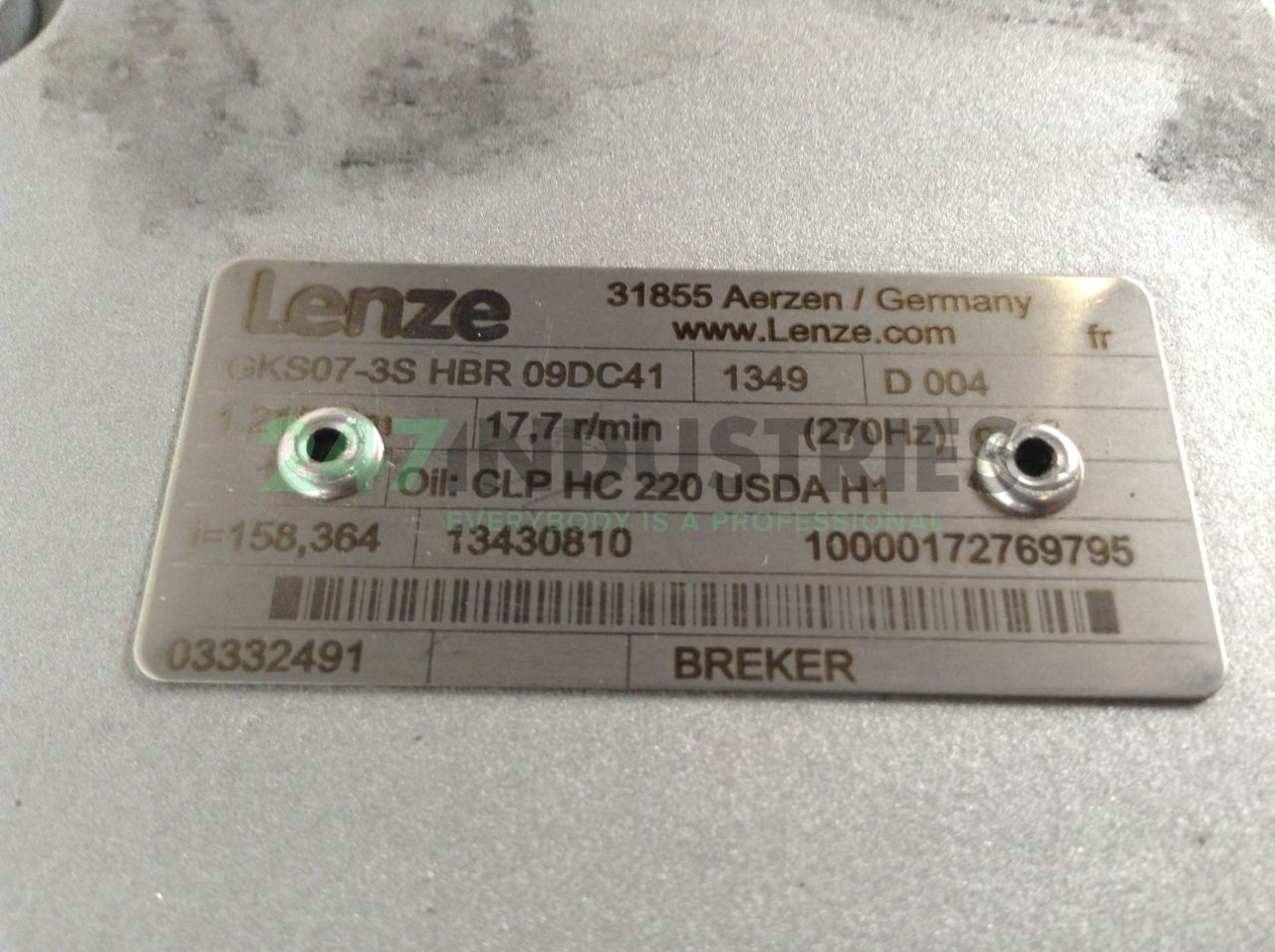 GKS07-3SHBR09DC41 Lenze Image 2