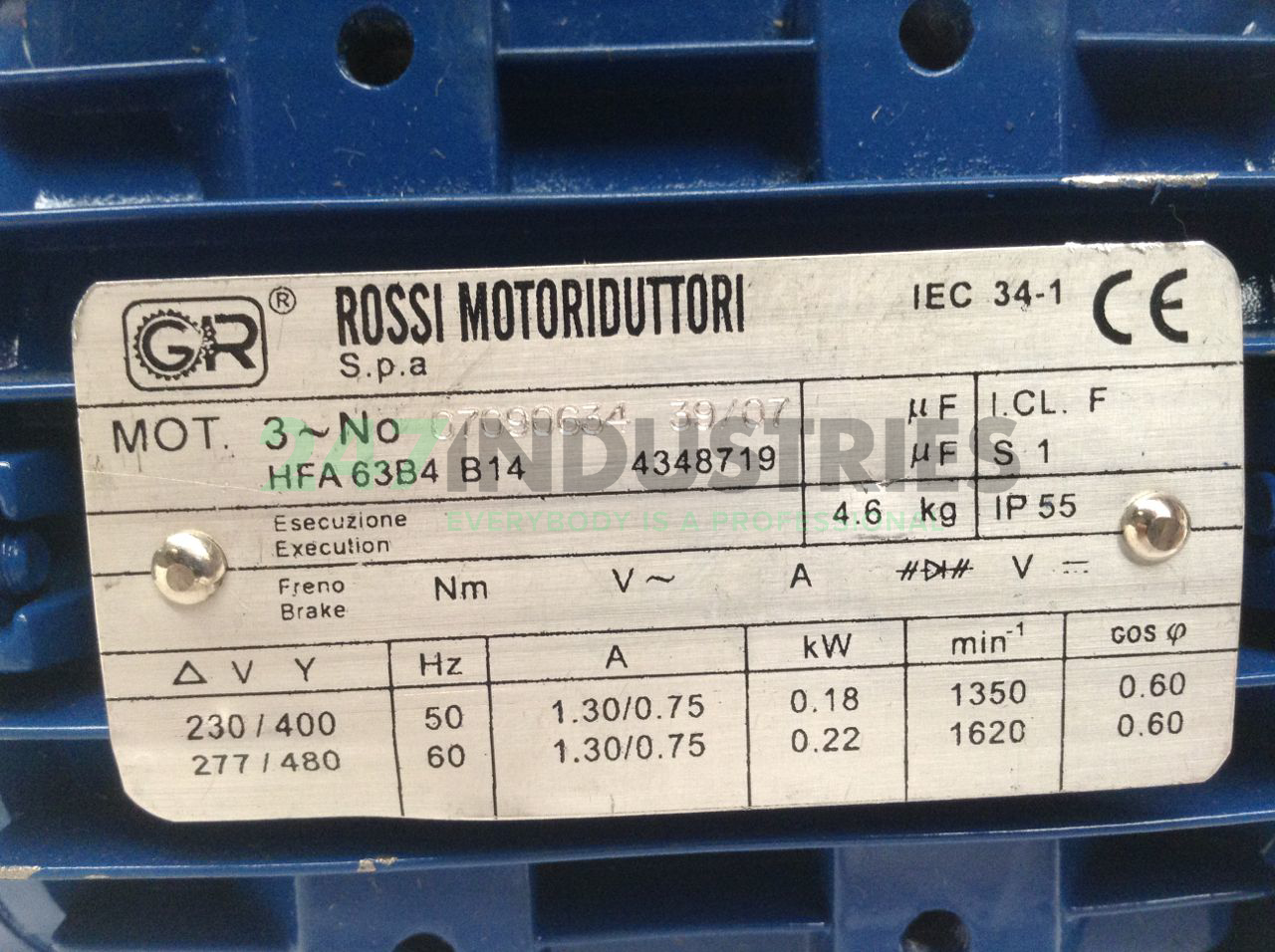 MRV118UO4E-F063B4B14/ Rossi Image 3