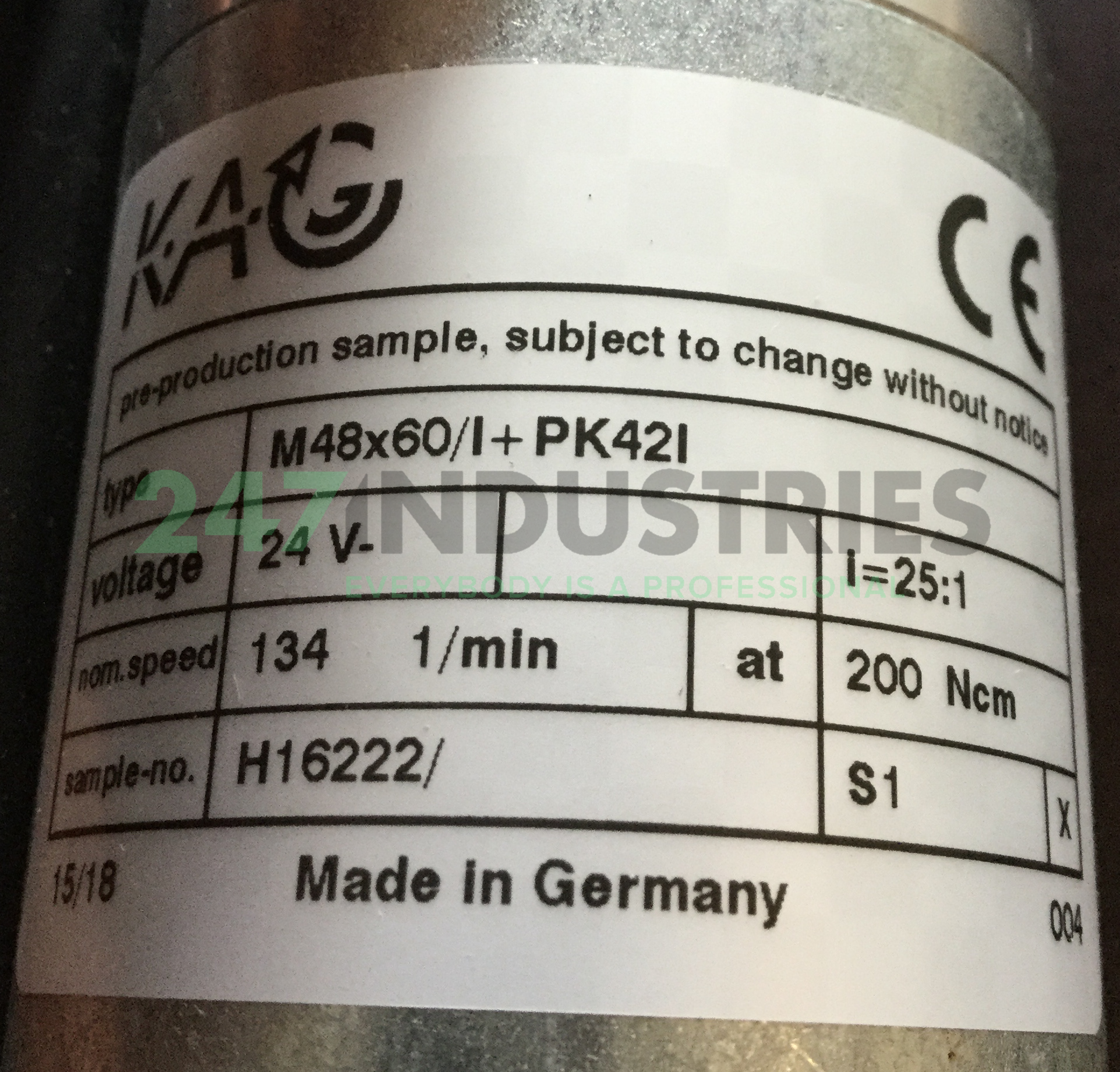 M48X60I24VPK42II25 Kahlig Antriebstechnik Image 3
