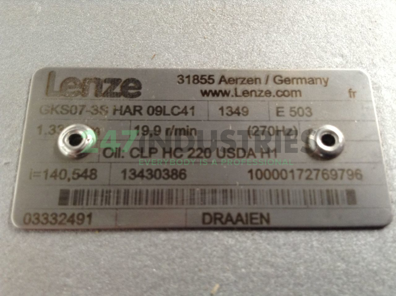 GKS07-3SHAR09LC41 Lenze Image 2