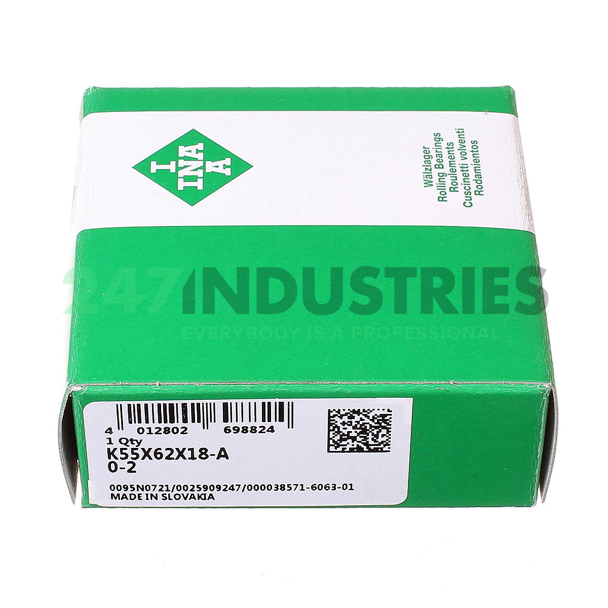 K55X62X18-A/0-2 INA Image 2