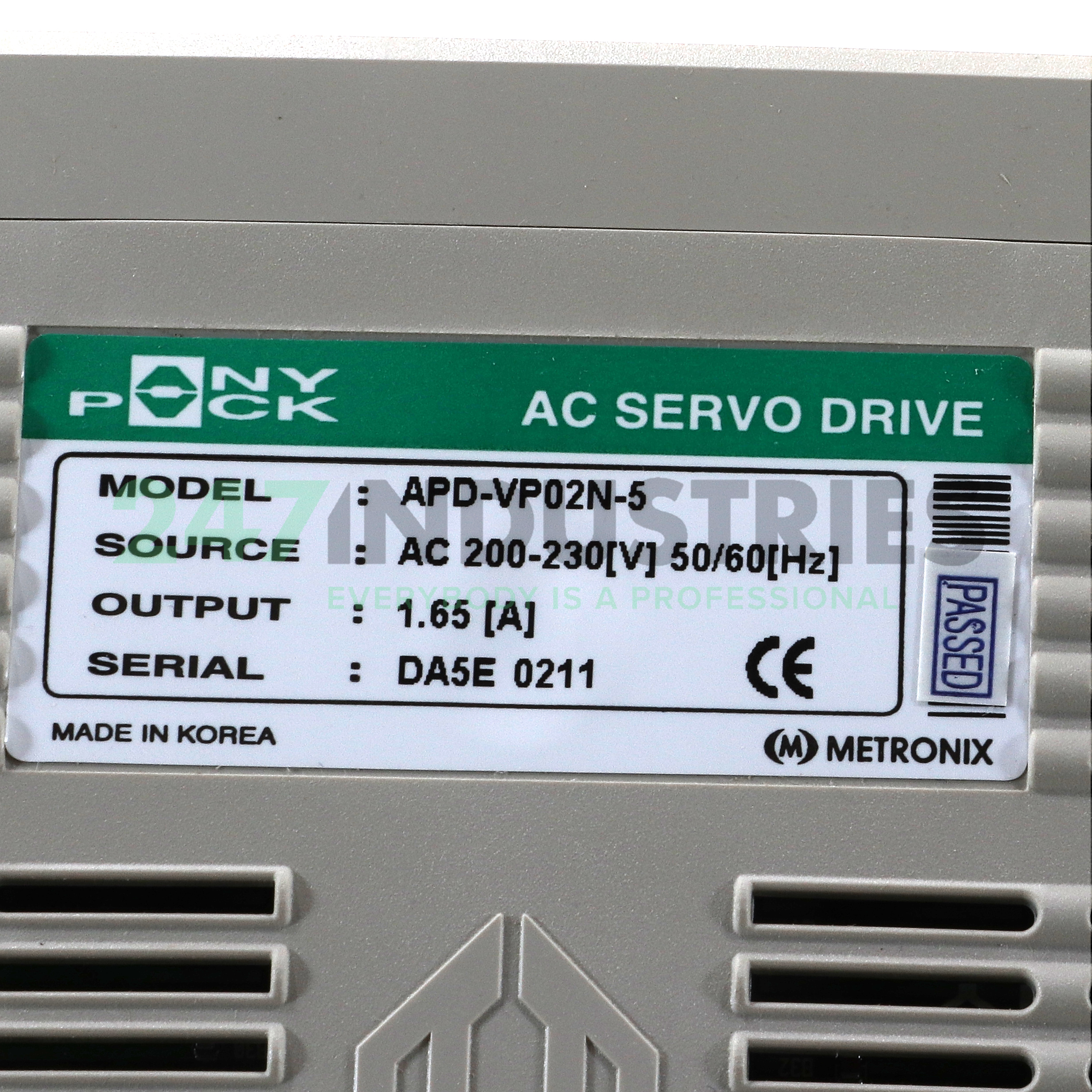 APD-VP02N-5 MET Image 2