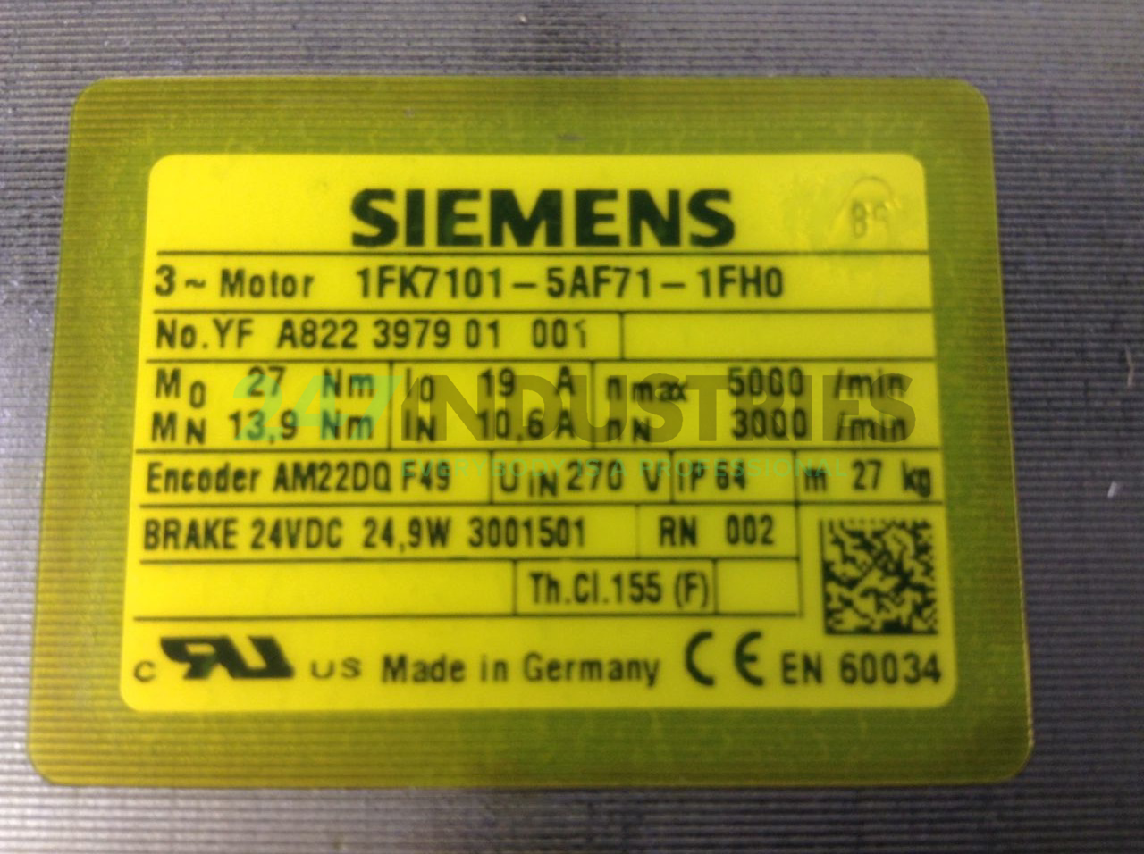 1FK7101-5AF71-1FH0 Siemens Image 2