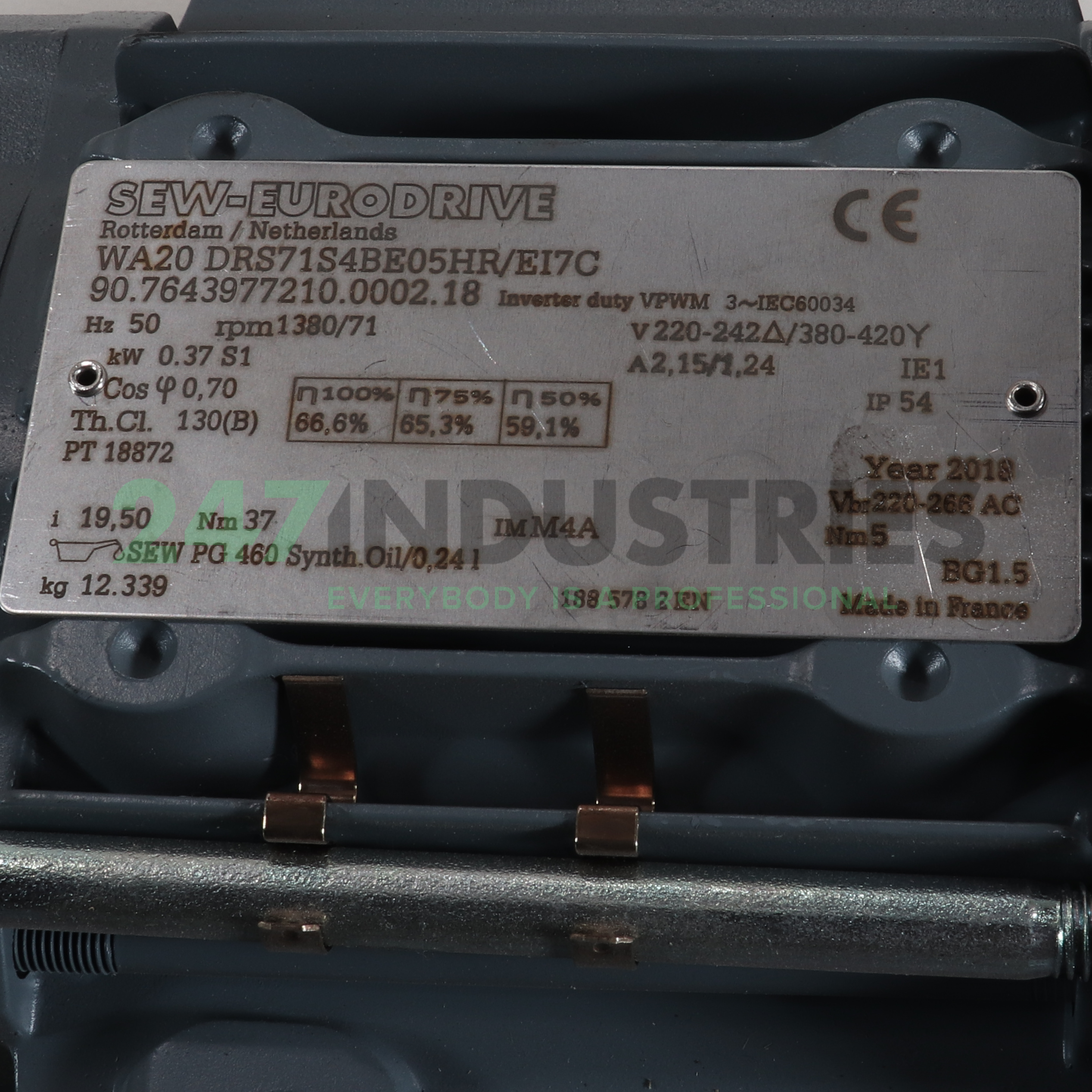 WA20/DRS71S4BE05HREI7 SEW-EURODRIVE Image 2