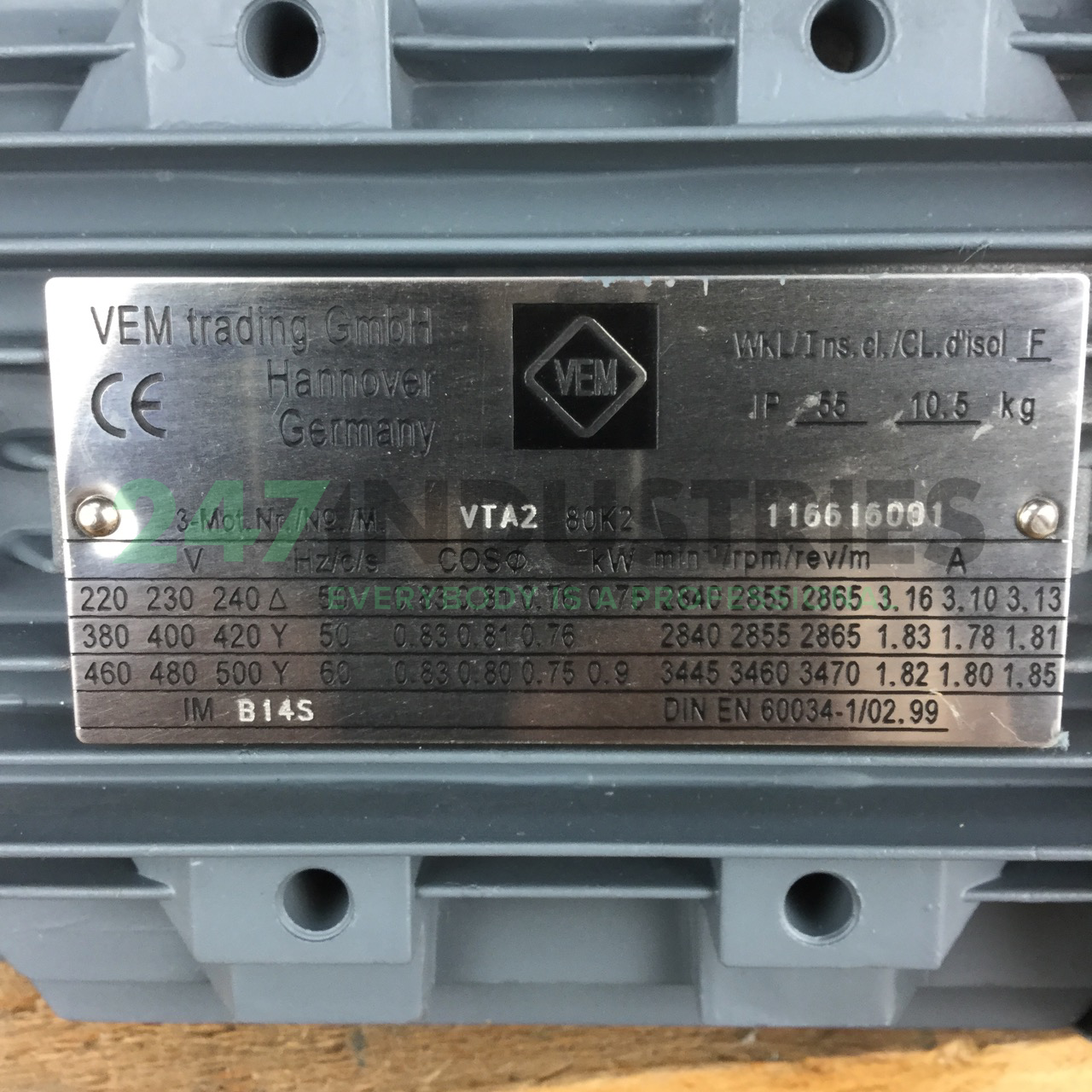 VTA2-80K2B14 VEM Image 2