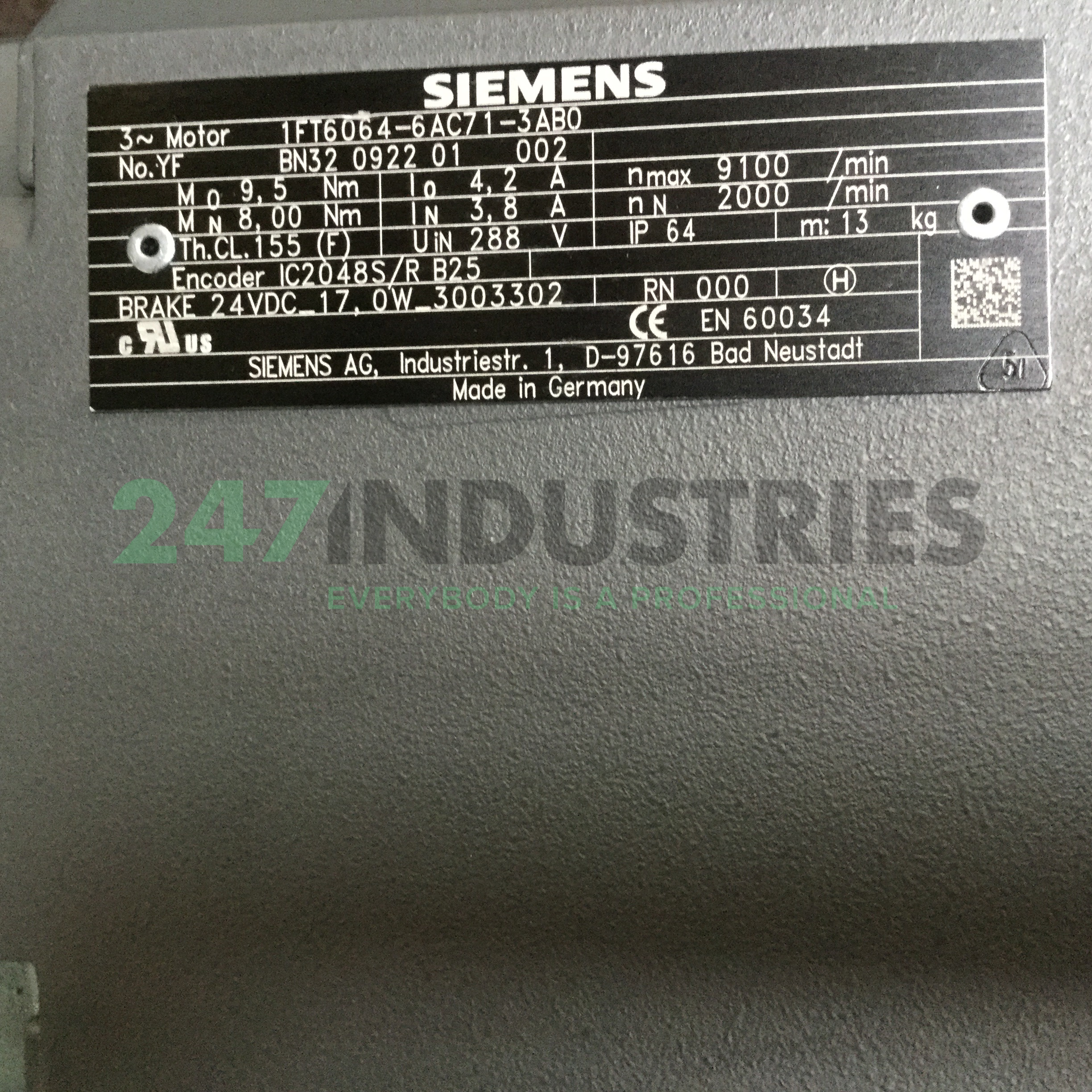 1FT6064-6AC71-3AB0 Siemens Image 4