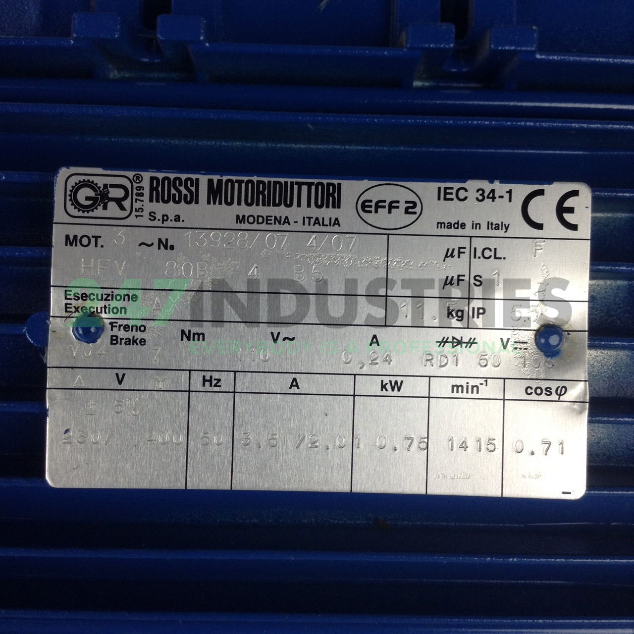 HFV80B423040050B5 Rossi Image 2