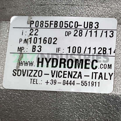 P085FB05C0-UB3 Hydro-Mec Image 4