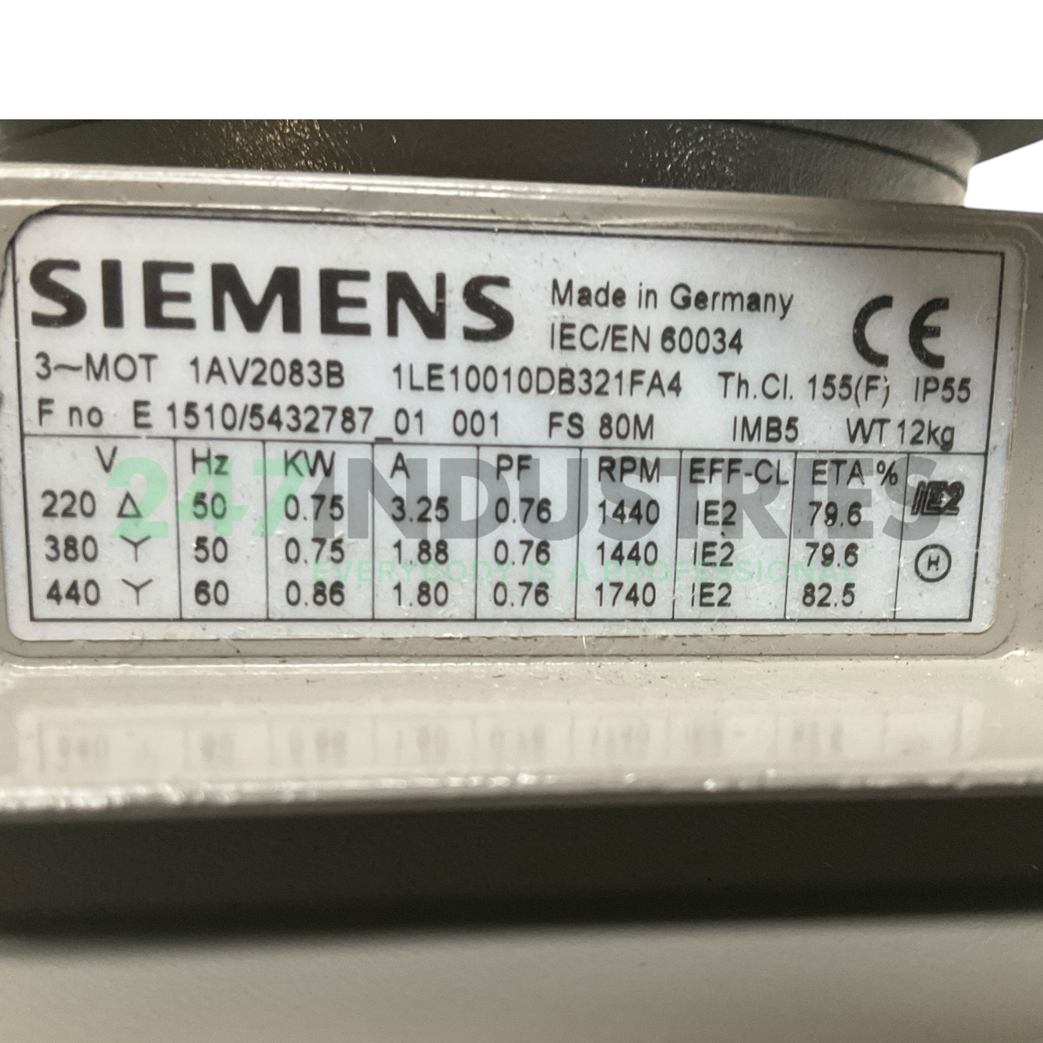 1LE1001-0DB32-1FA4 Siemens Image 4