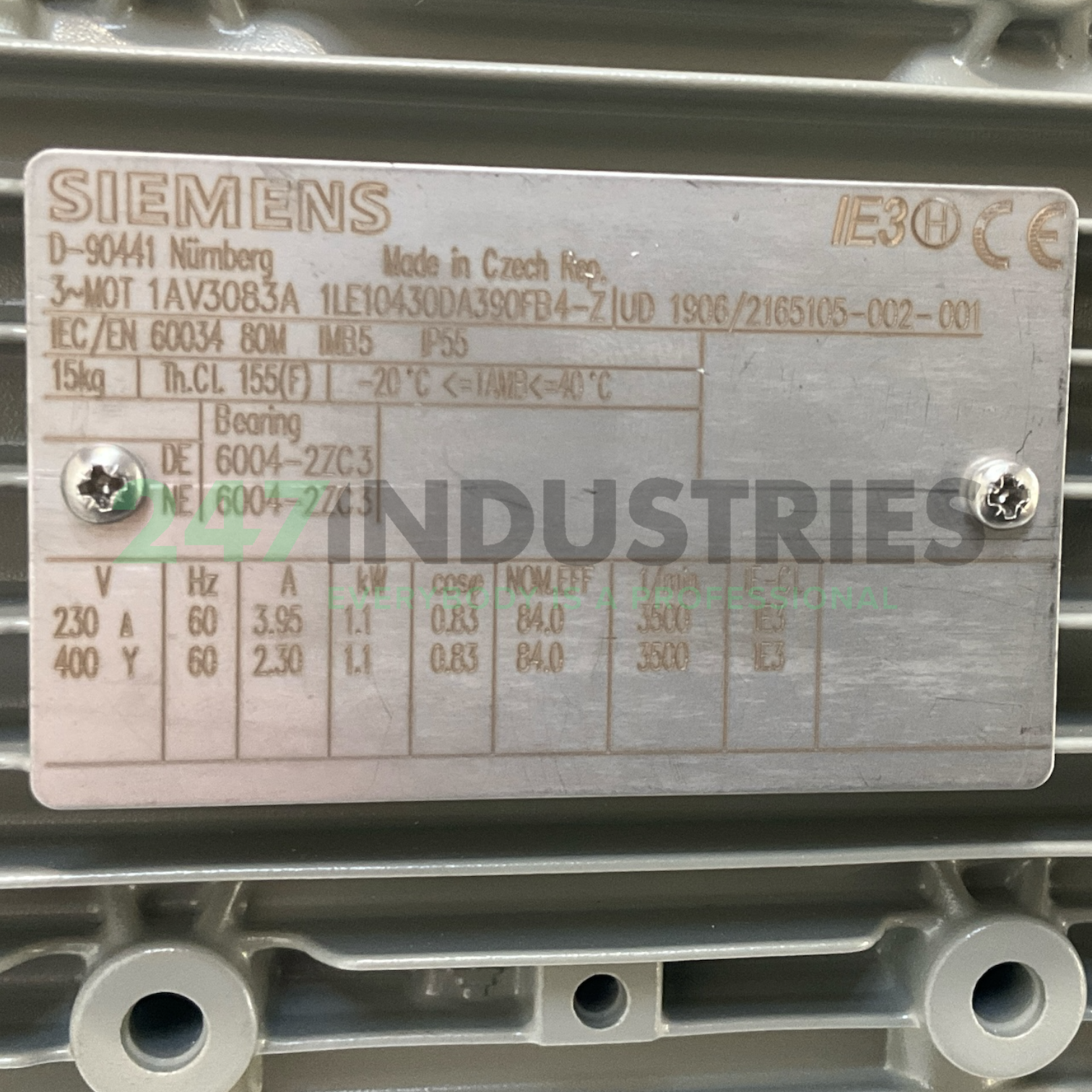 1LE1043-0DA39-0FB4-Z Siemens Image 5