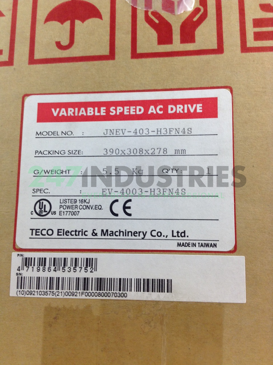 JNEV-403-H3FN4S Teco Image 6