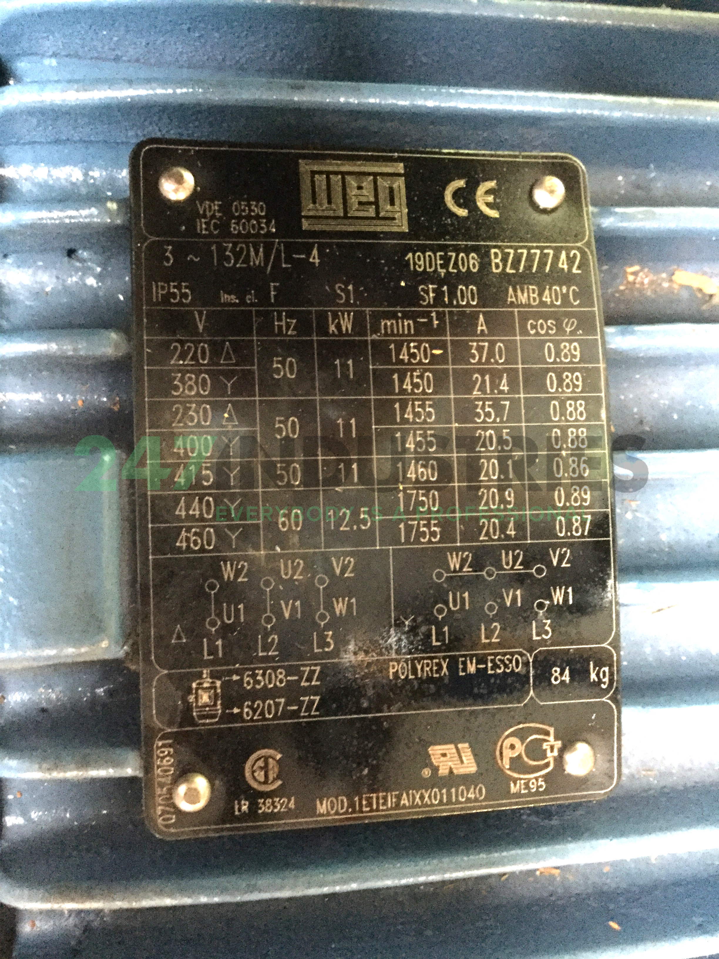 11K31CI0132M4B5 WEG Image 4