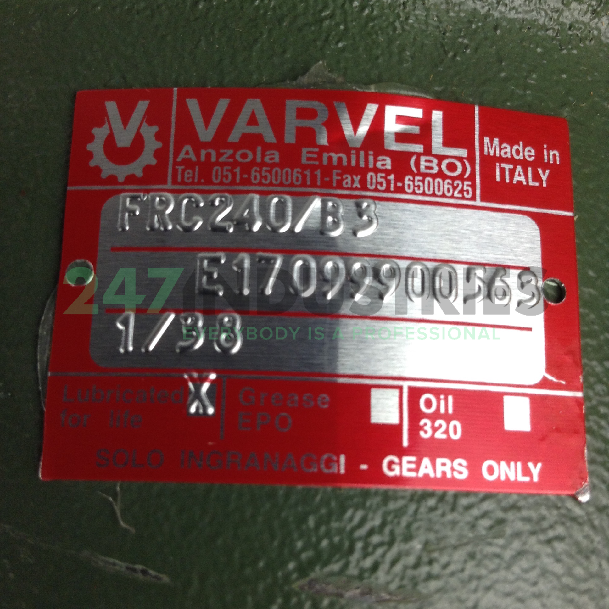 FRC240/B3-100B5I38 Varvel Image 2