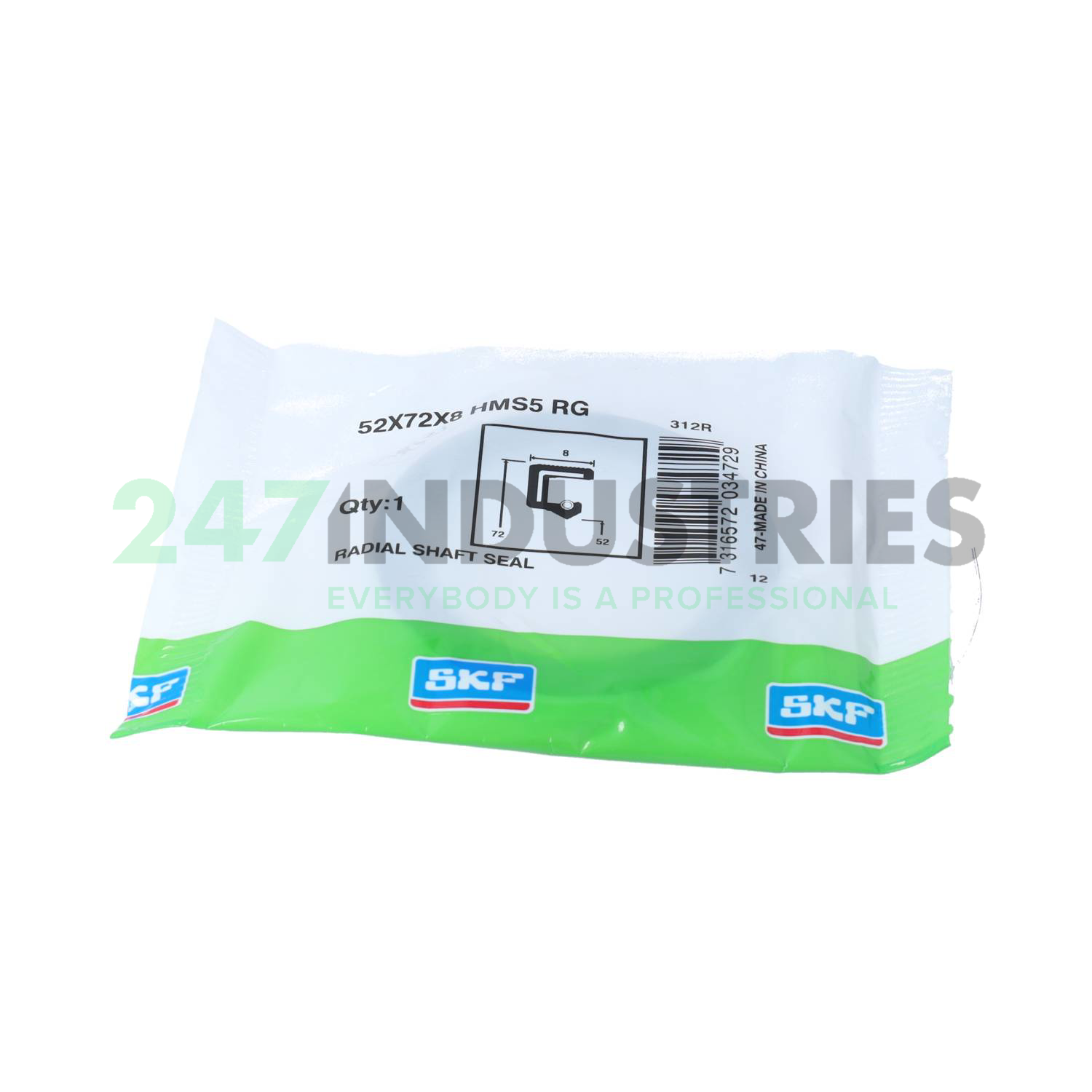 52X72X8HMS5RG SKF Image 3