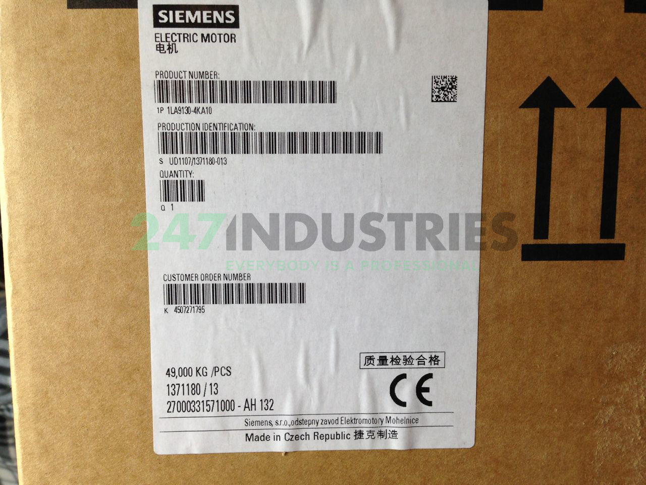 1LA9130-4KA10 Siemens Image 3