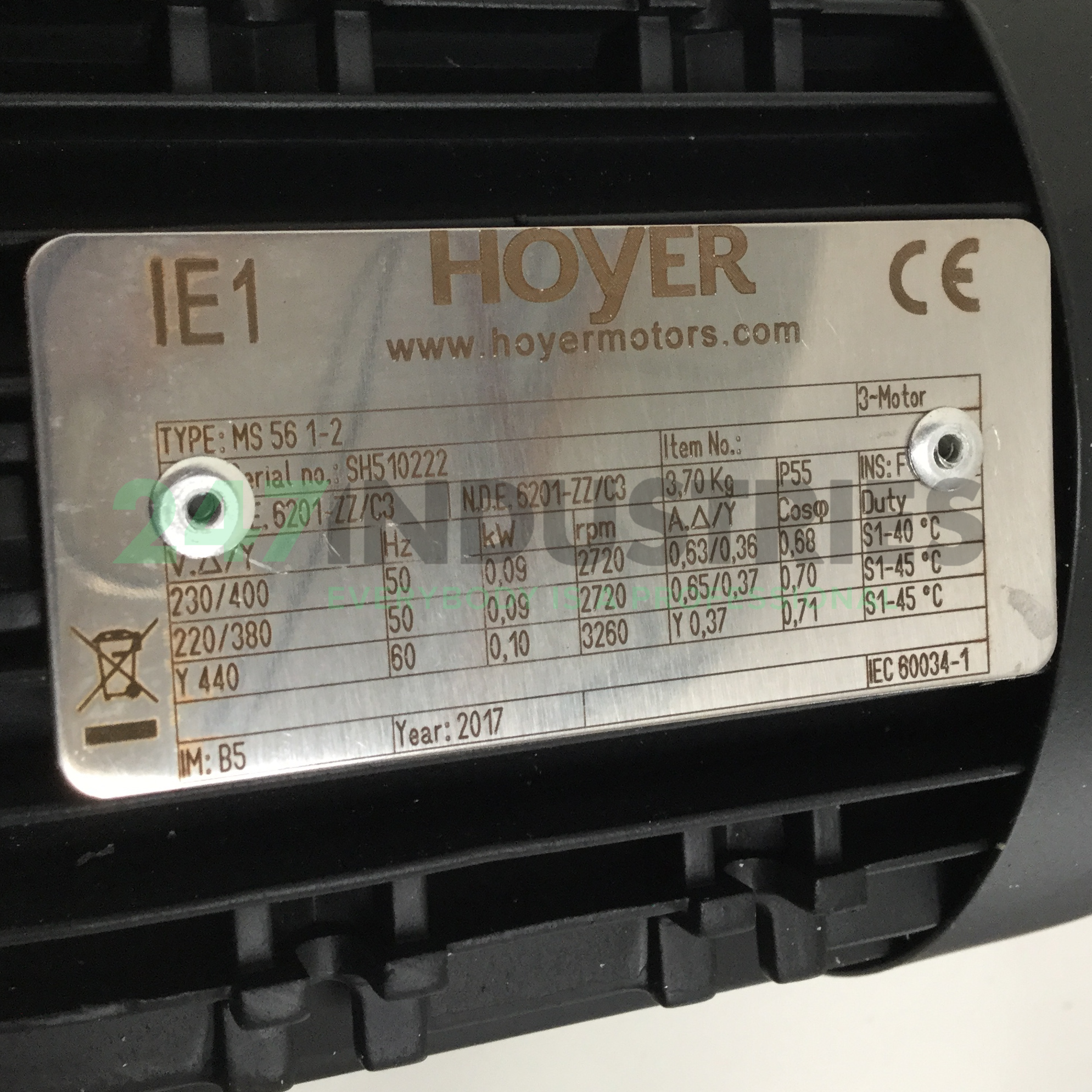 HMA2-632-4-B3 Hoyer Image 4