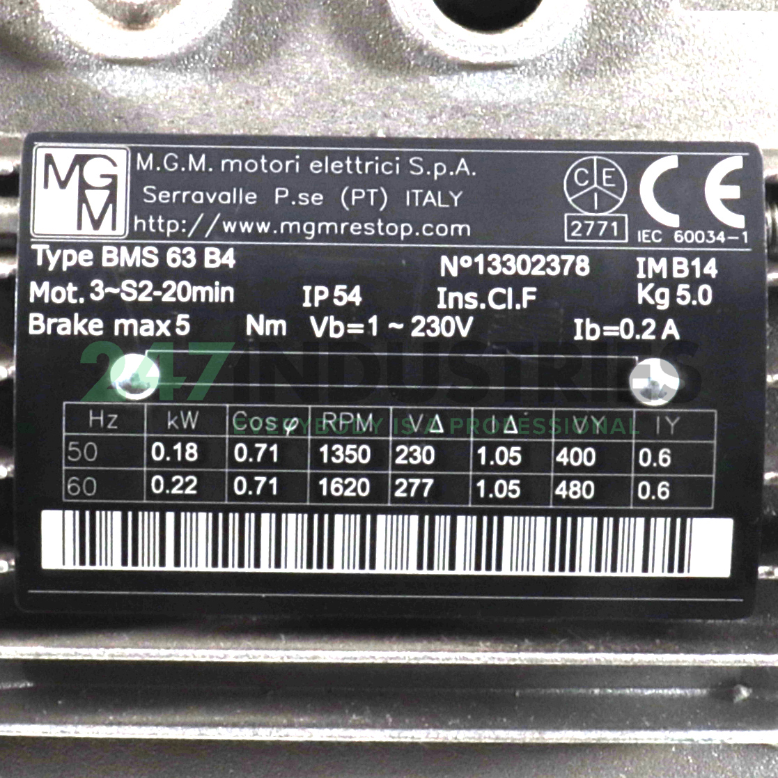 BMS63B4-B14 MGM Image 4