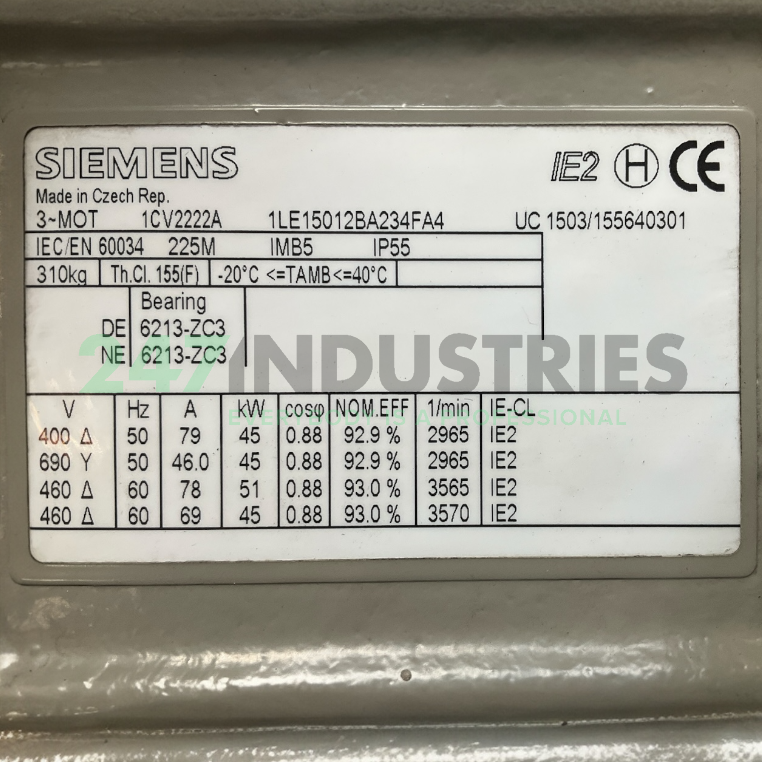 1LE1501-2BA23-4FA4 Siemens Image 4
