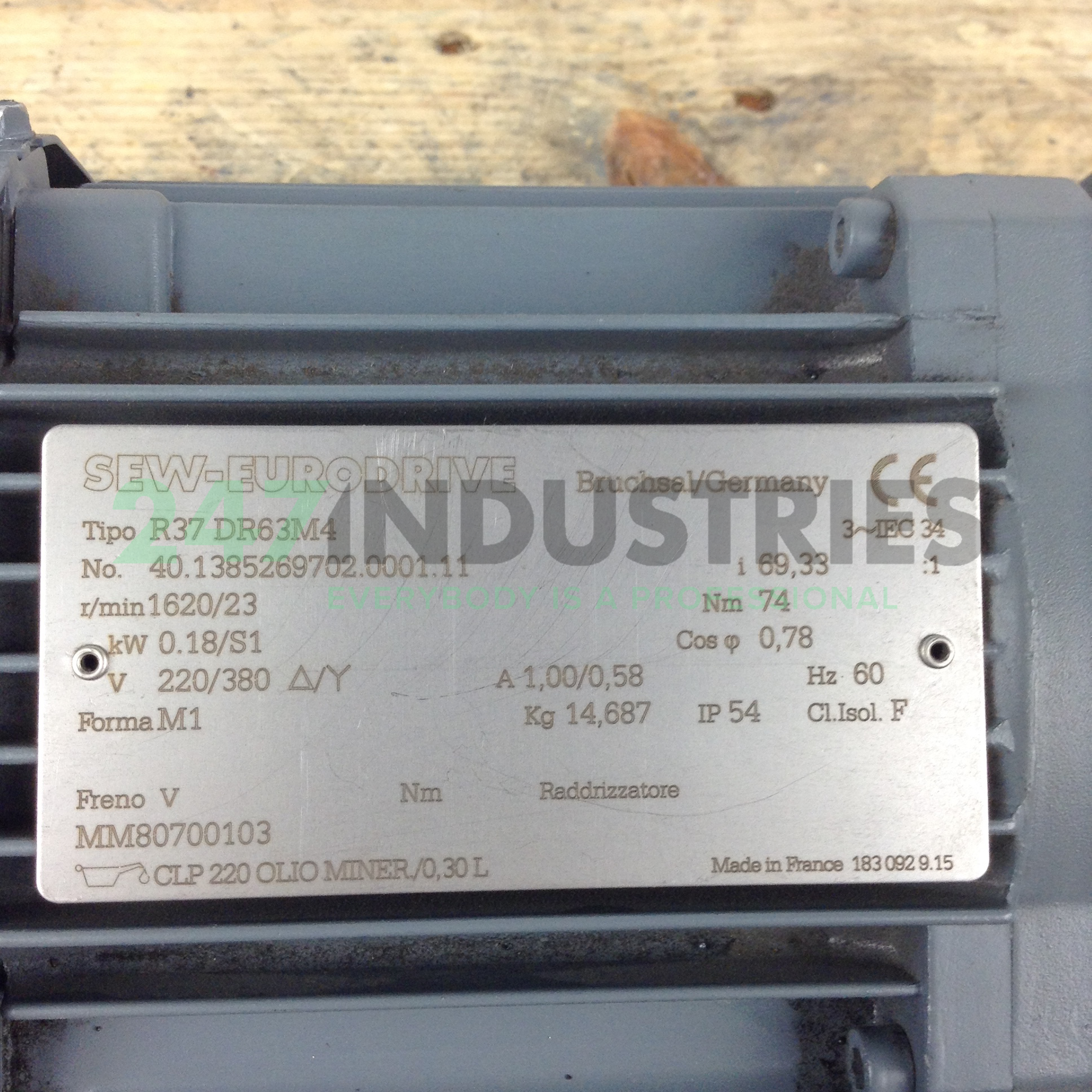 R37DR63M4 SEW-EURODRIVE Image 2