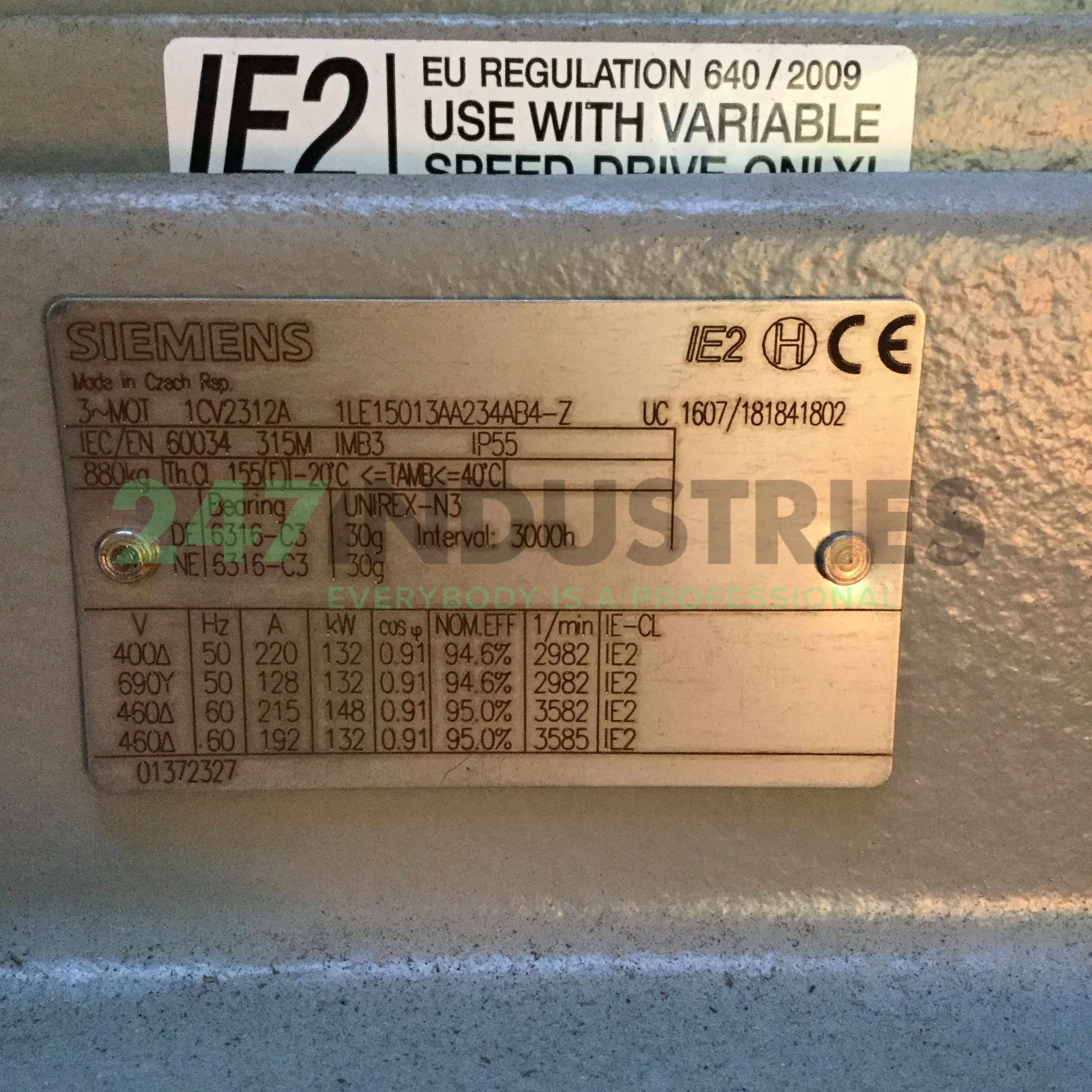 1LE1501-3AA23-4AB4-Z M11+​R74+ Siemens Image 4