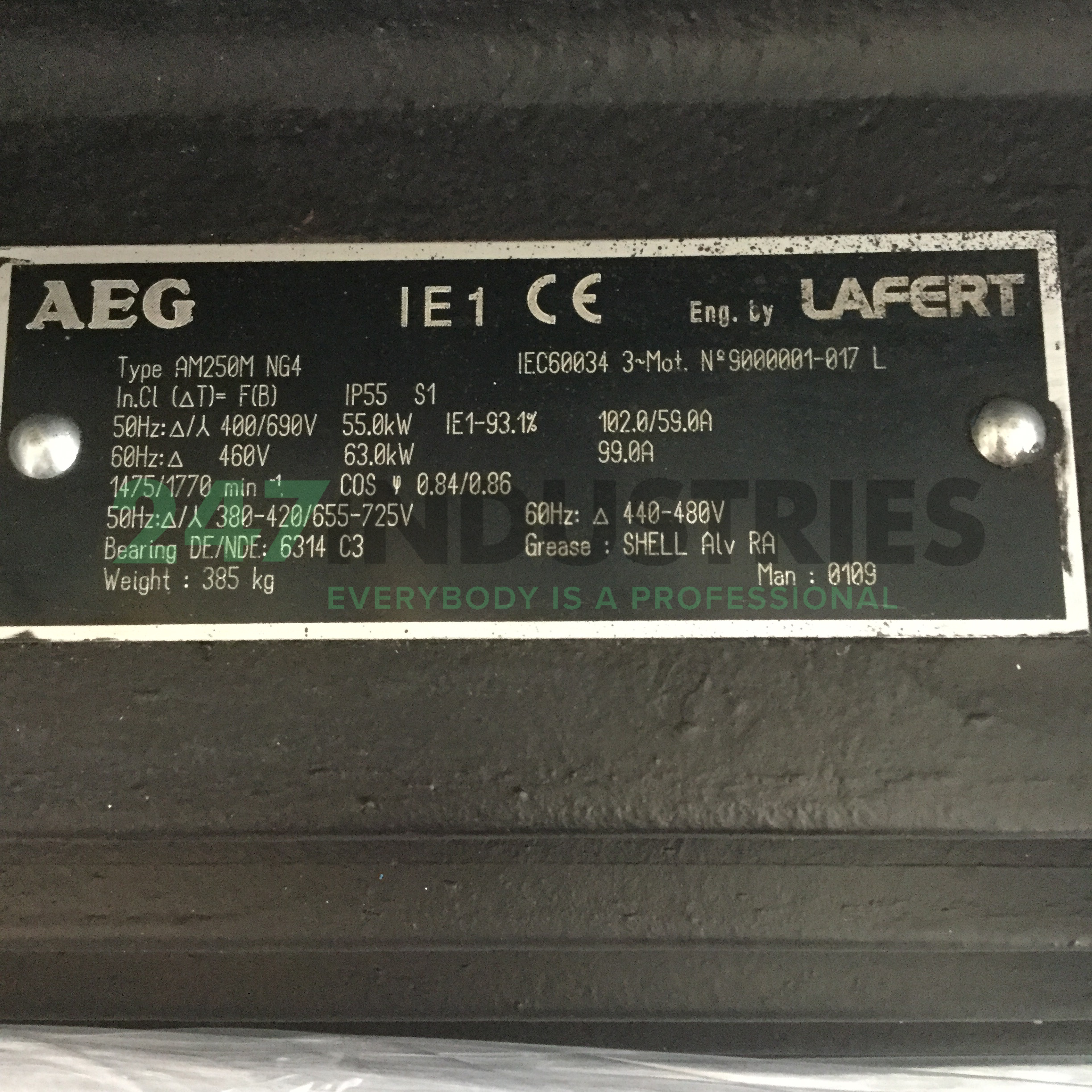 AM250MNG4B5 AEG Image 1