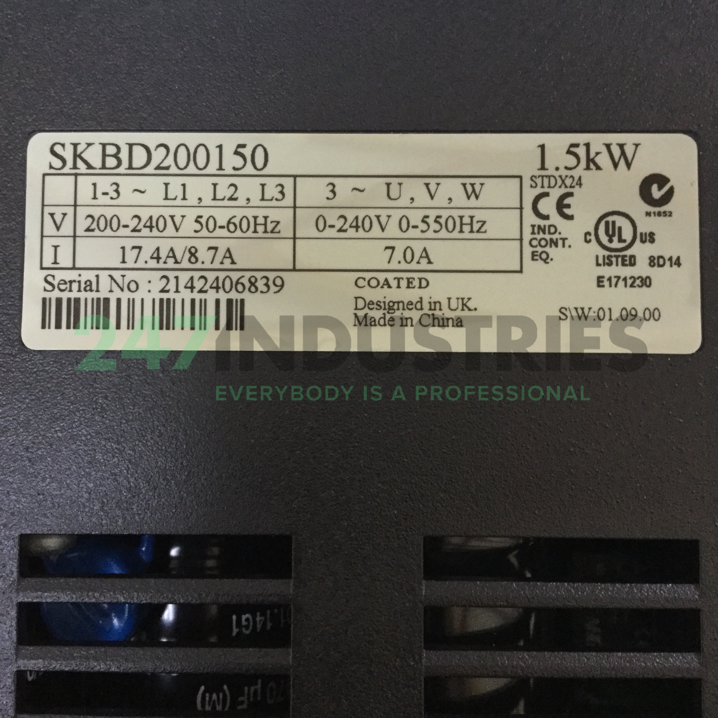 SKBD200150 Control Techniques Image 4