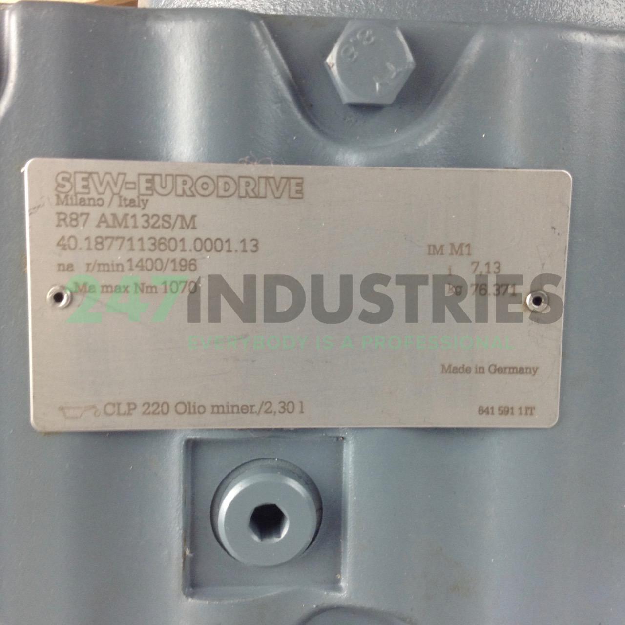 R87-AM132S/M SEW-EURODRIVE Image 2