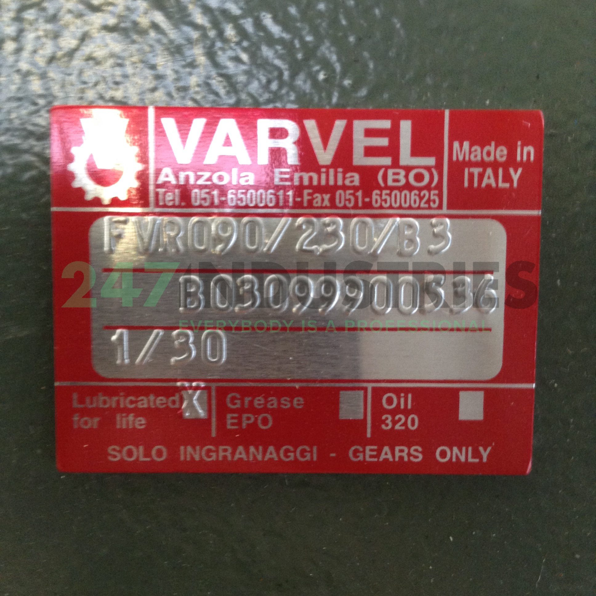 FVR090/230/B3-90B5I30 Varvel Image 2