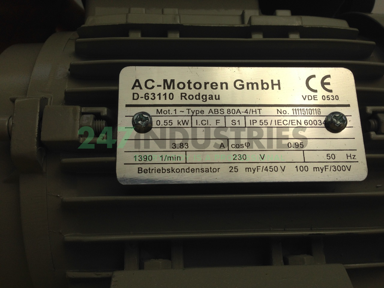 ABS80A-4/HTB3 AC-Motoren GmbH Image 2