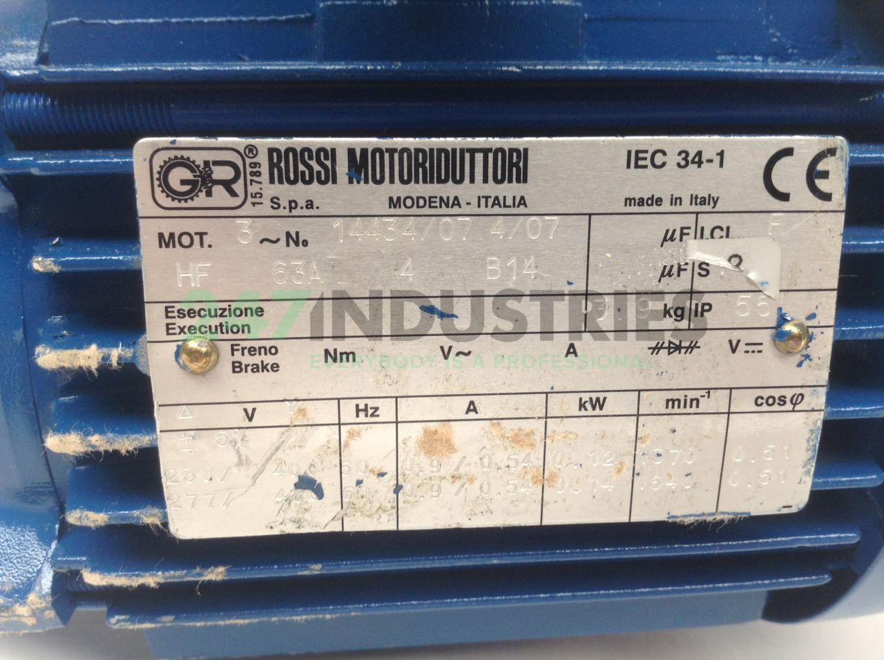 MRV118UO4E-F063B4B14/ Rossi Image 3