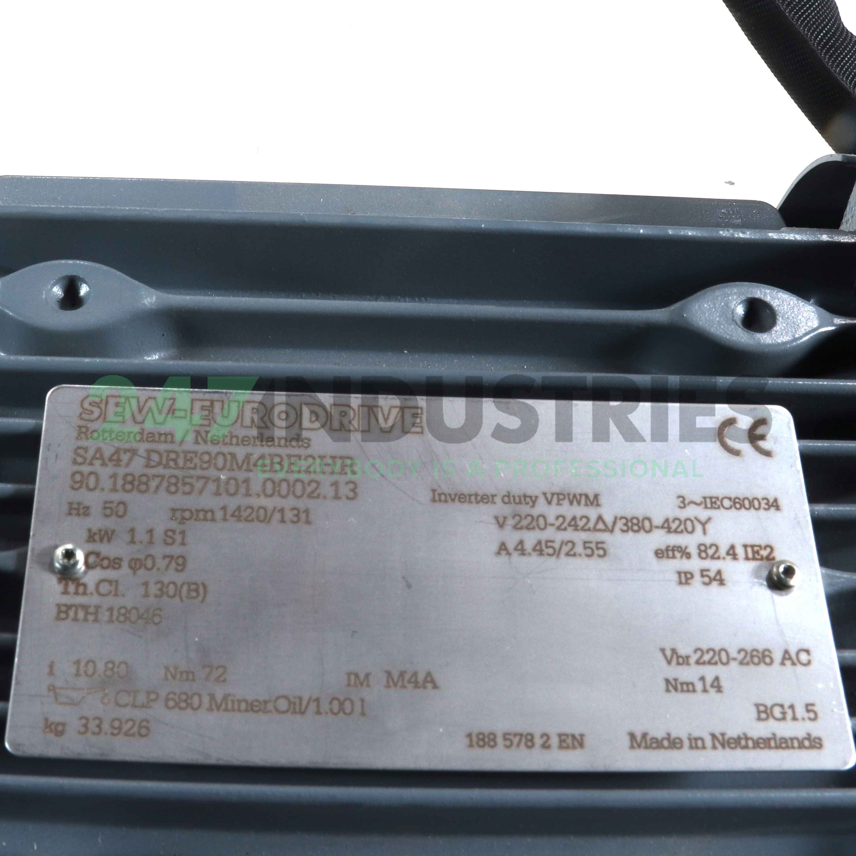 SA47/DRE90M4BE2HR SEW-EURODRIVE Image 2