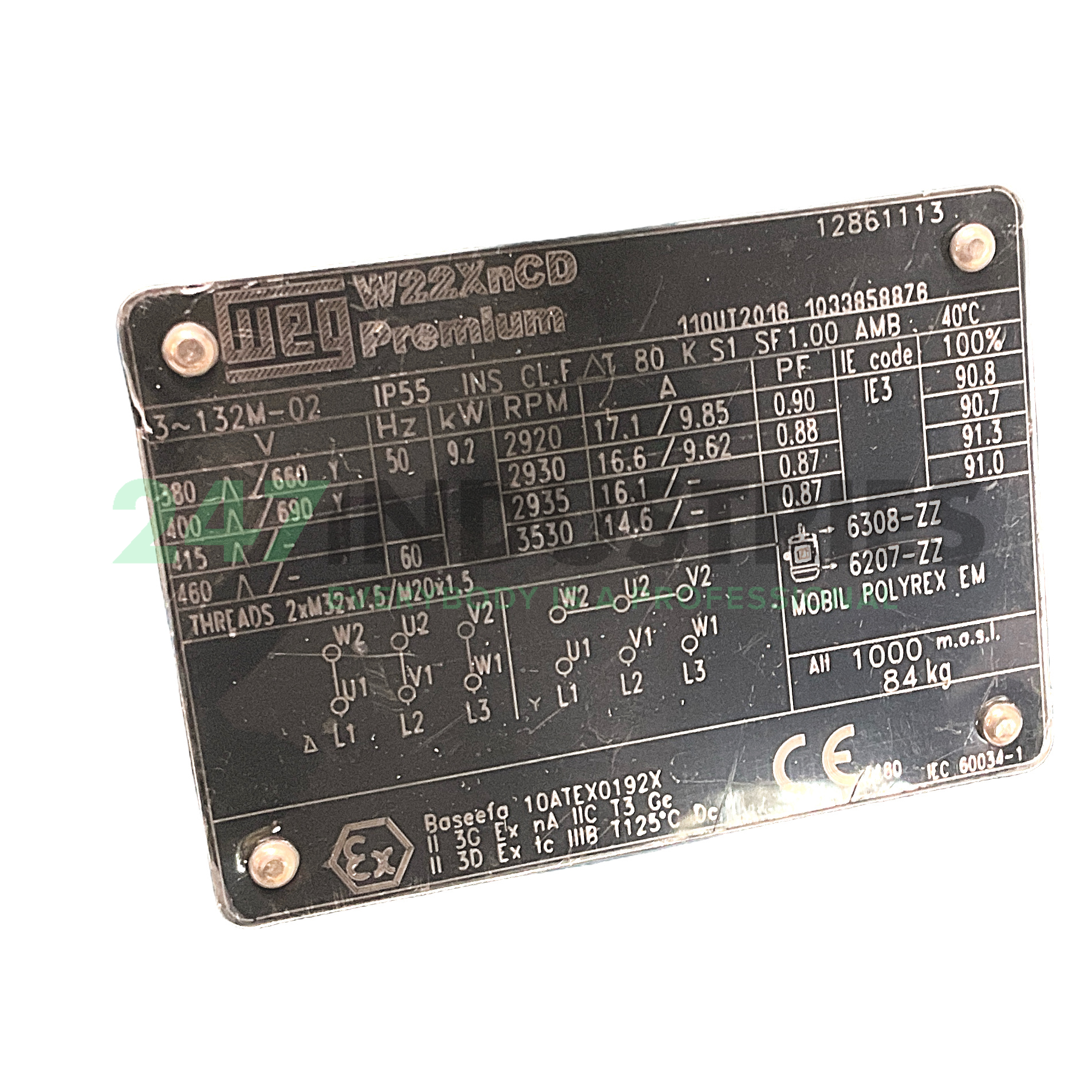 9.2K32CI3132M2B3 WEG Image 4