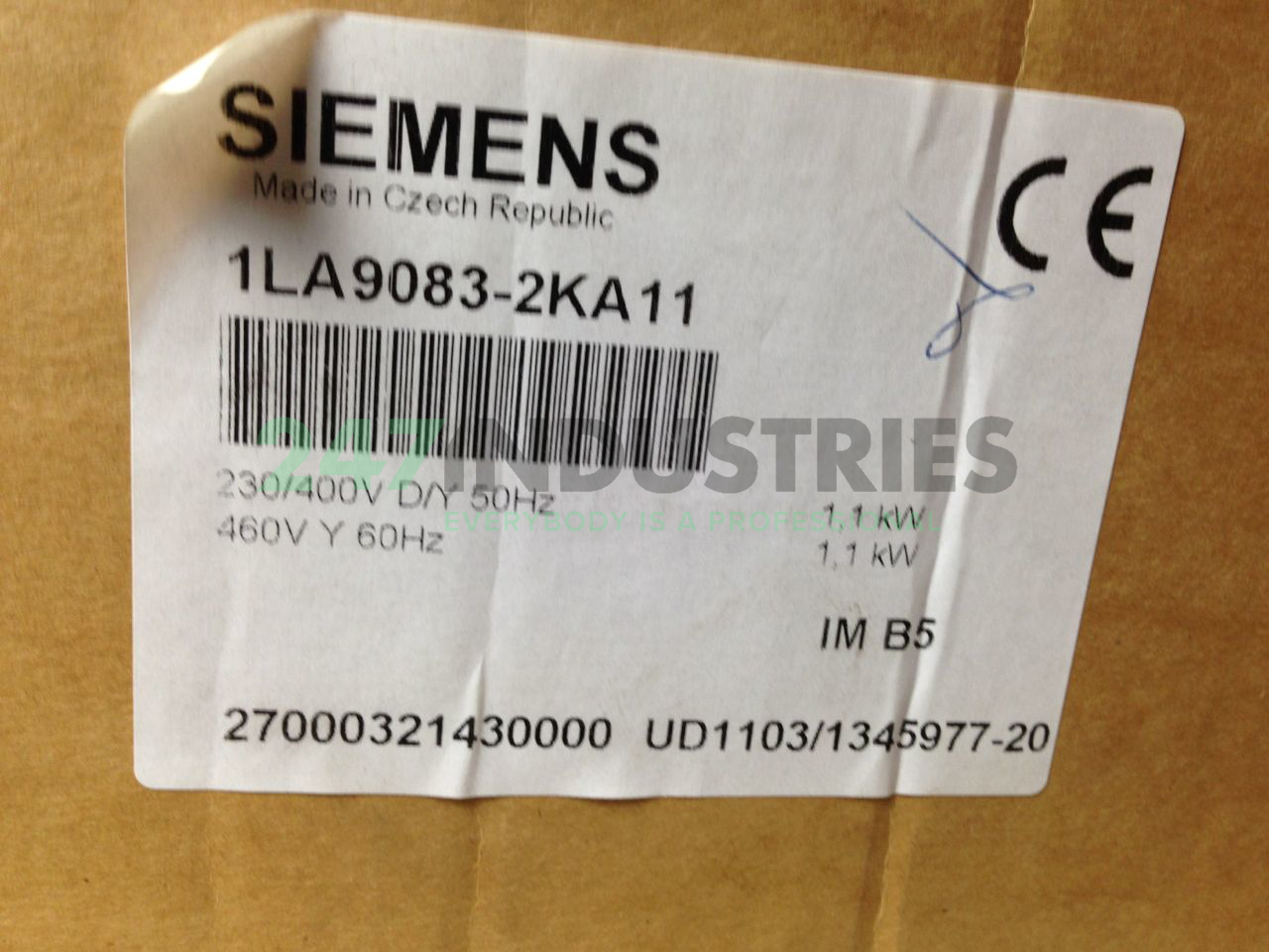 1LA9083-2KA11 Siemens Image 3