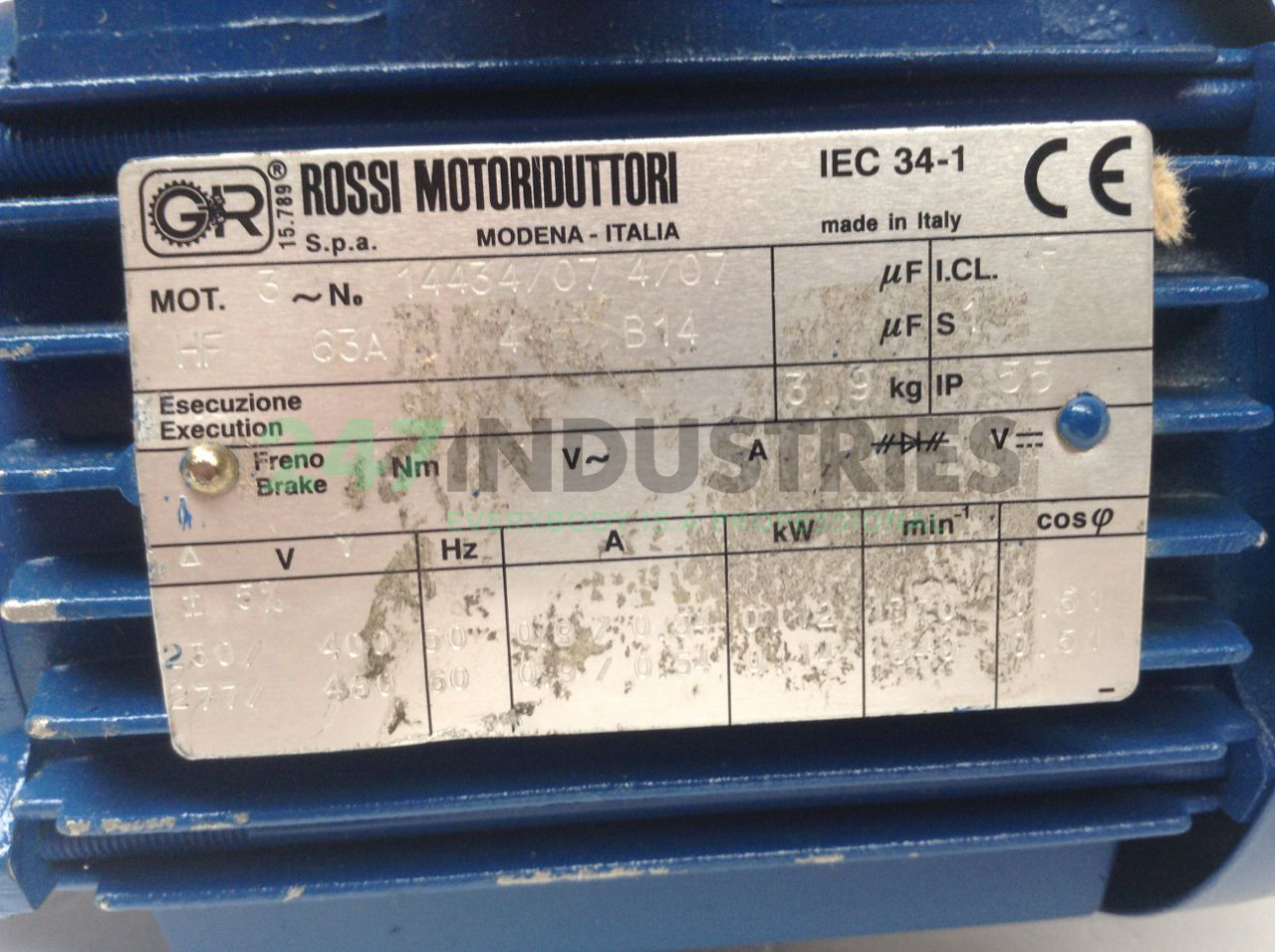 MRV118UO4E-F063A4B14/ Rossi Image 3