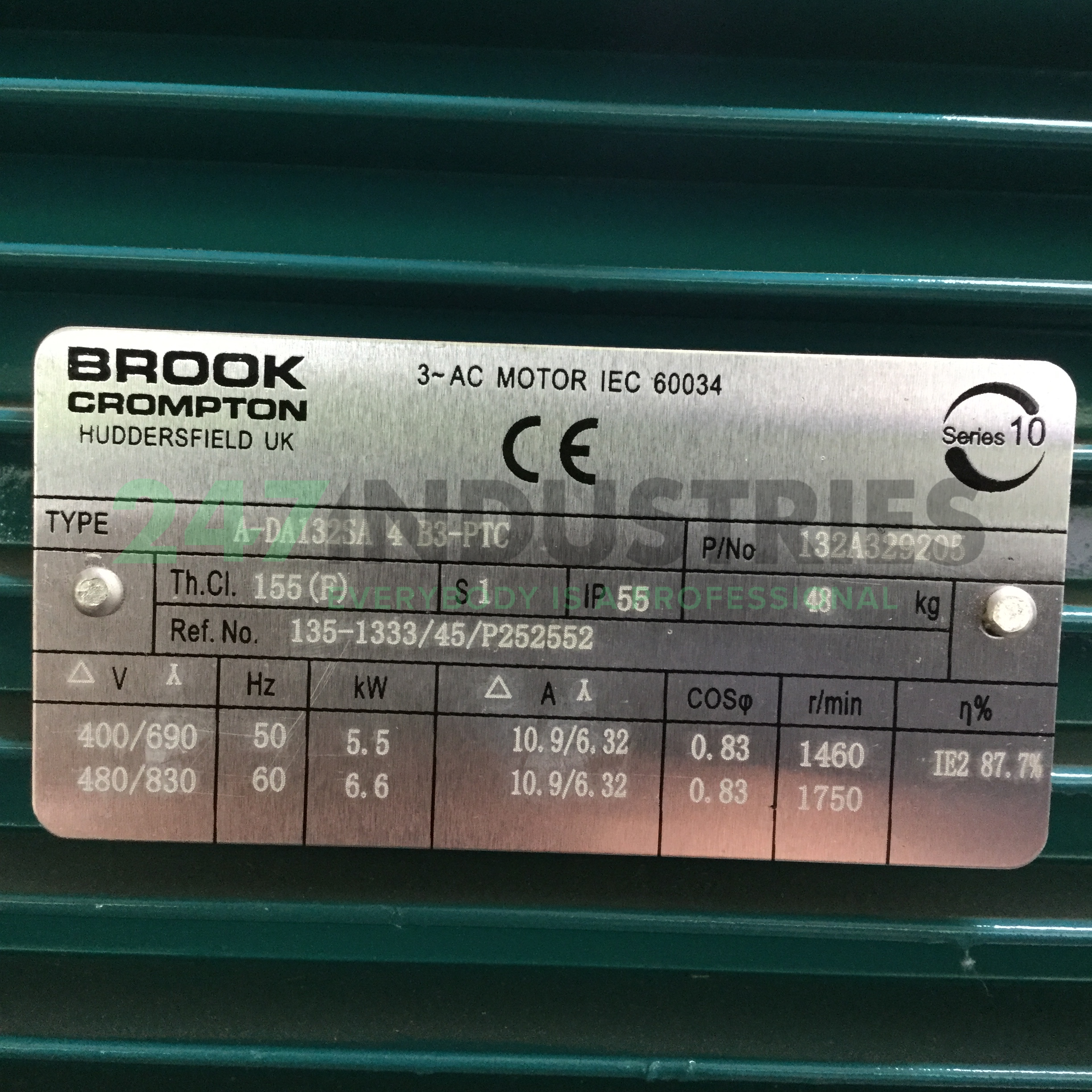 A-DA132SA4B3-PTC Brook Crompton Image 4