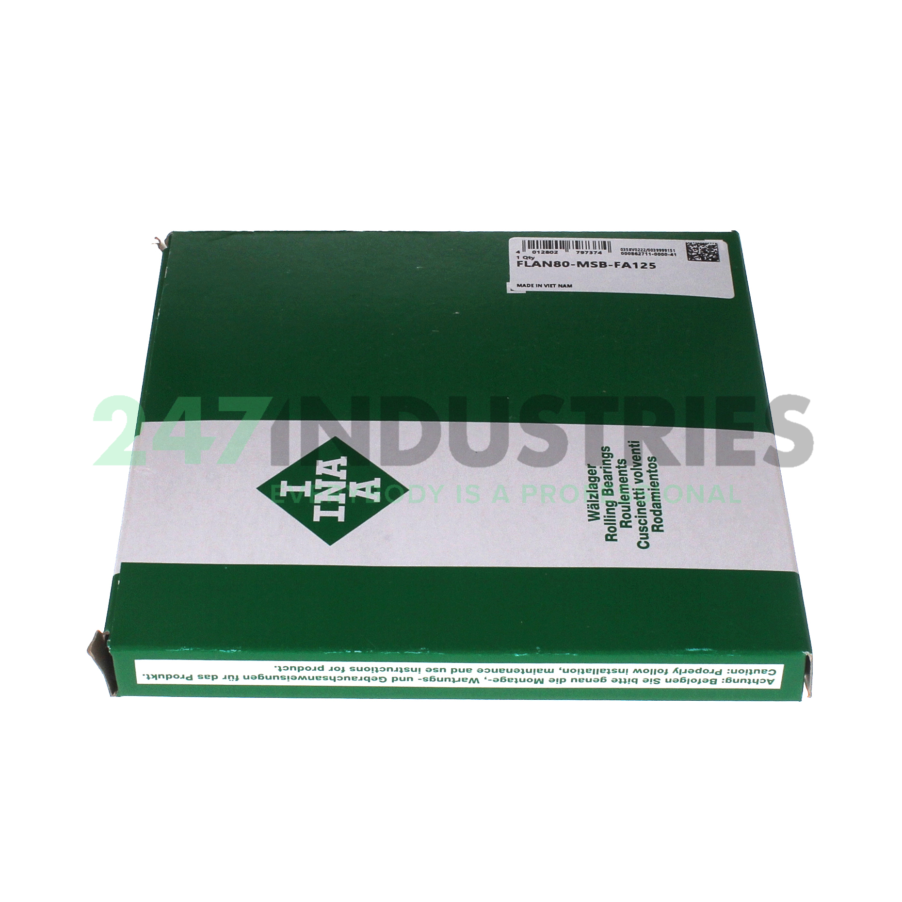 FLAN80-MSB-FA125 INA Image 2