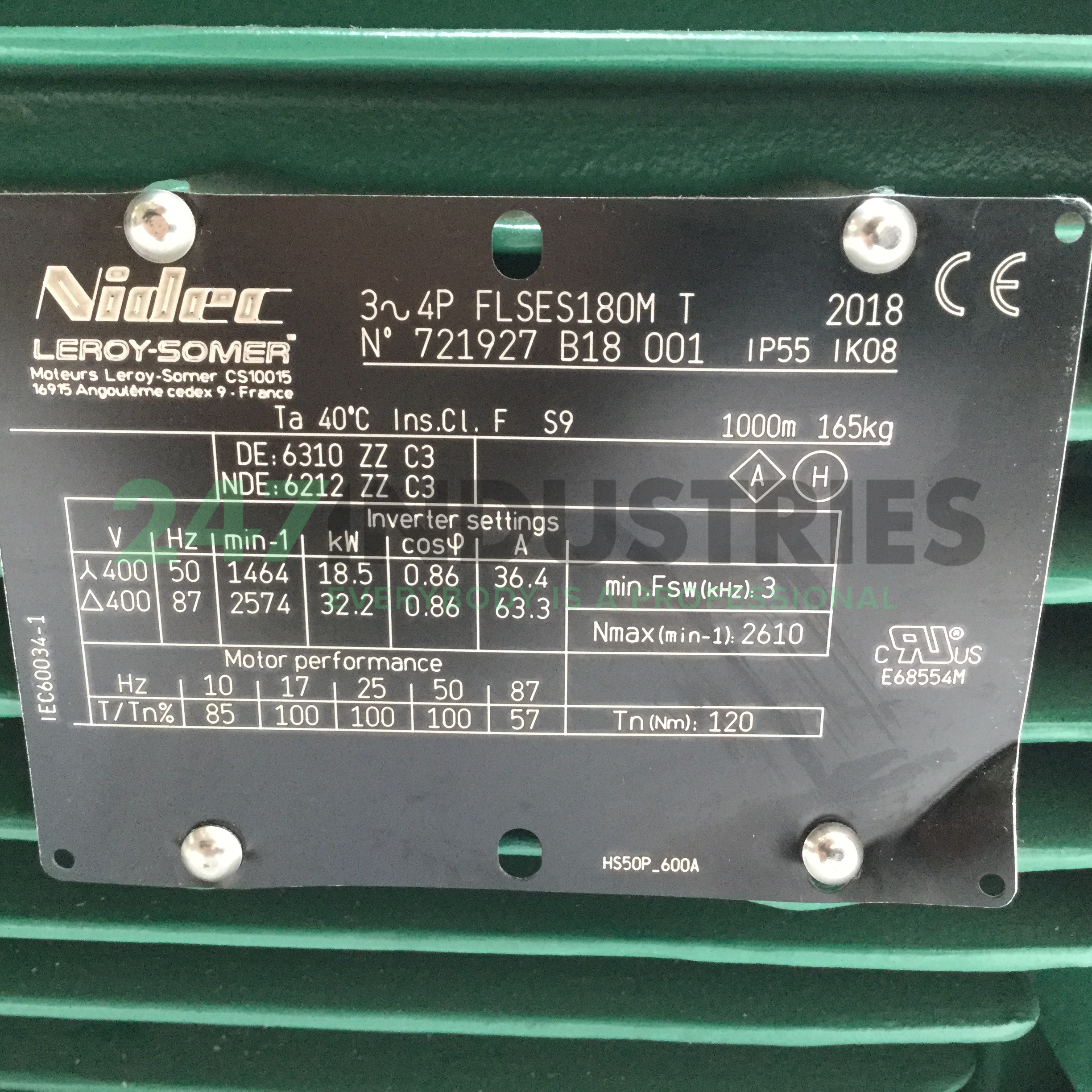 FLSES180MT-B5 Leroy Somer Image 4