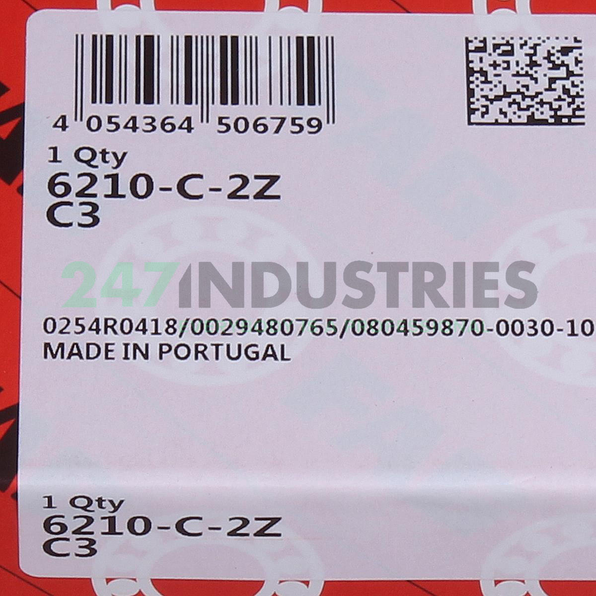 6210-C-2Z-C3 FAG Image 6