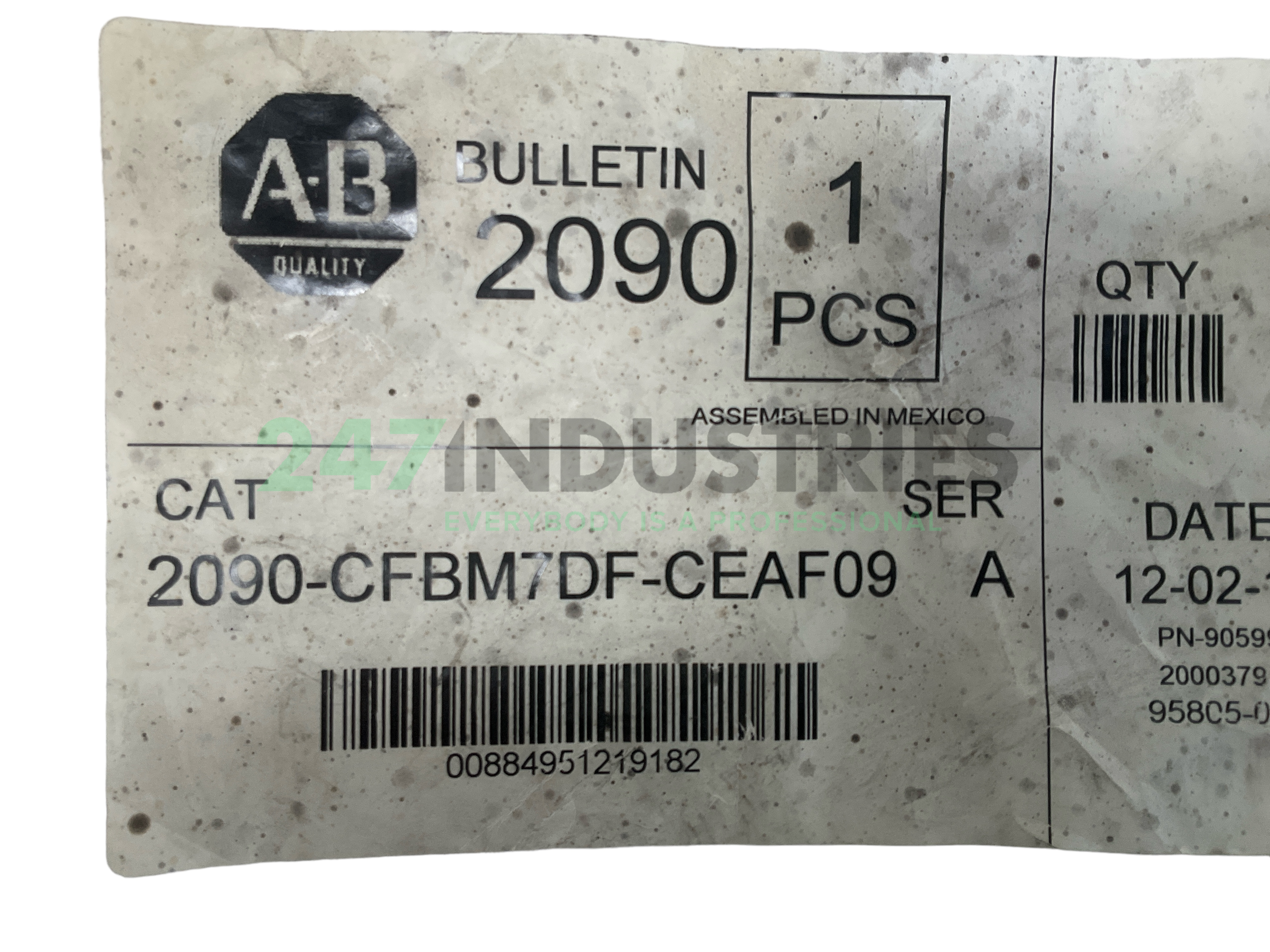 2090-CFBM7DF-CEAF09-A Allen Bradley Image 2
