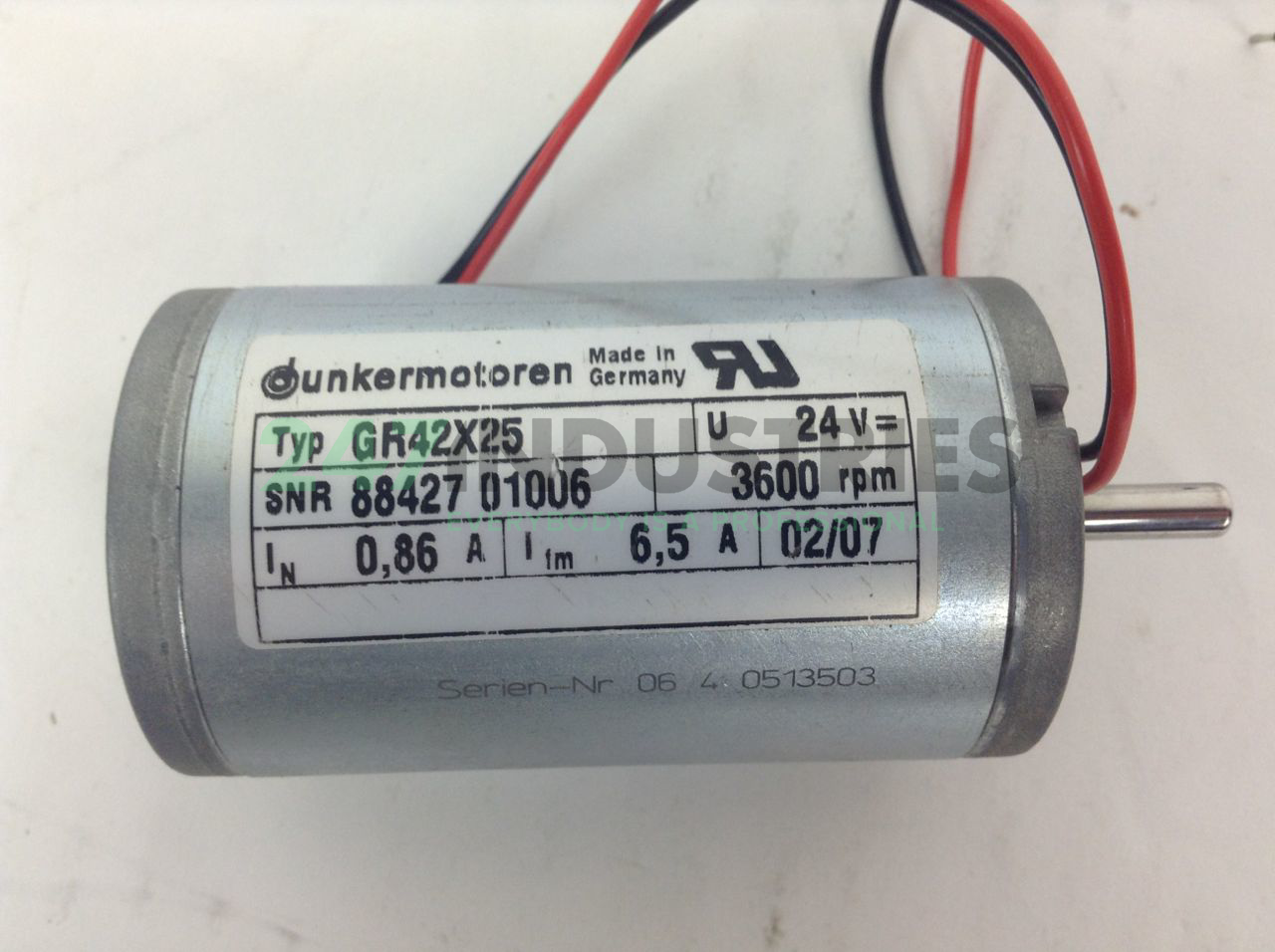 GR42X25/24V Dunkermotoren Image 2