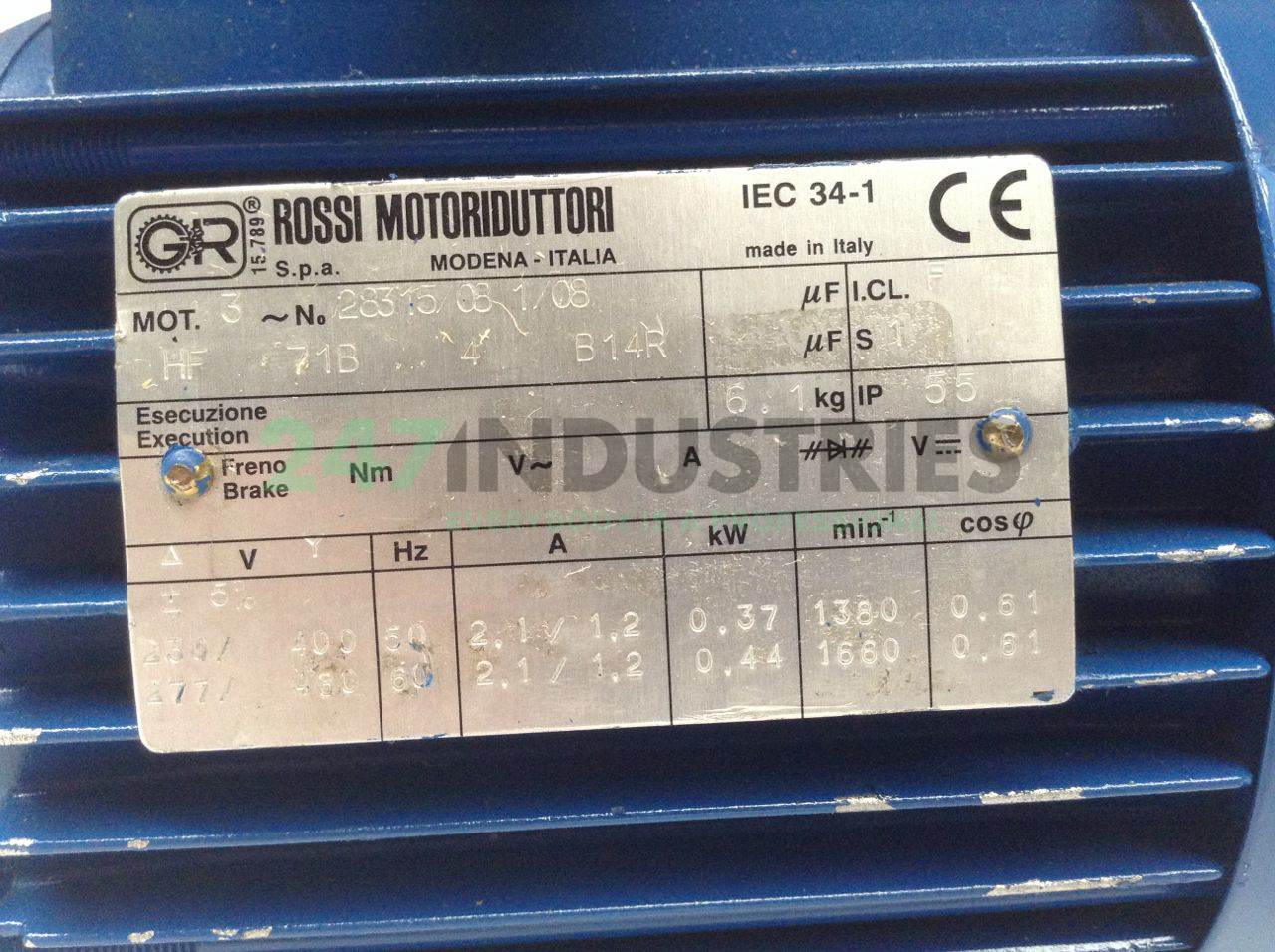 MRV225UO4E-F071B4B14R Rossi Image 3