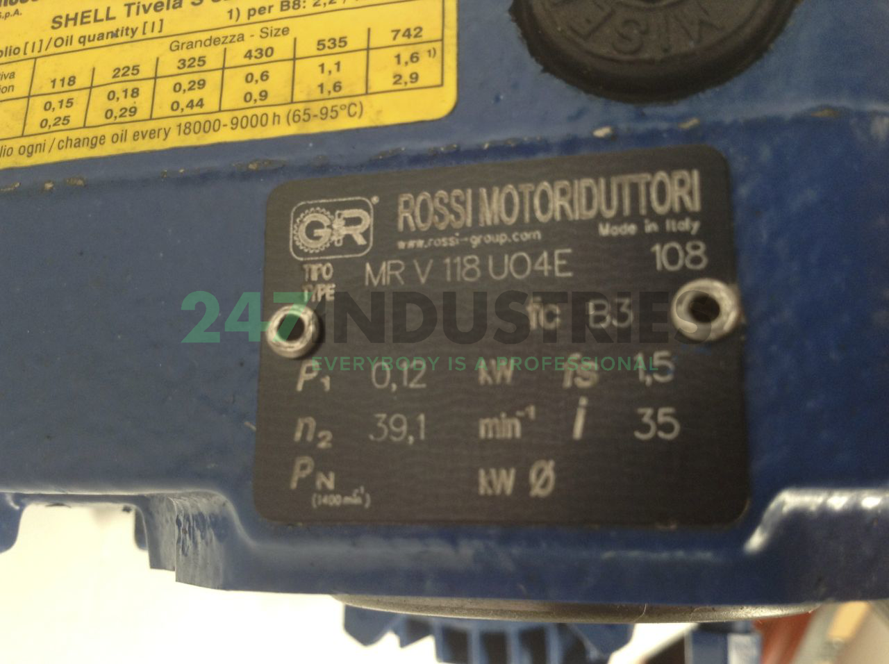 MRV118UO4E-F063A4B14/ Rossi Image 2