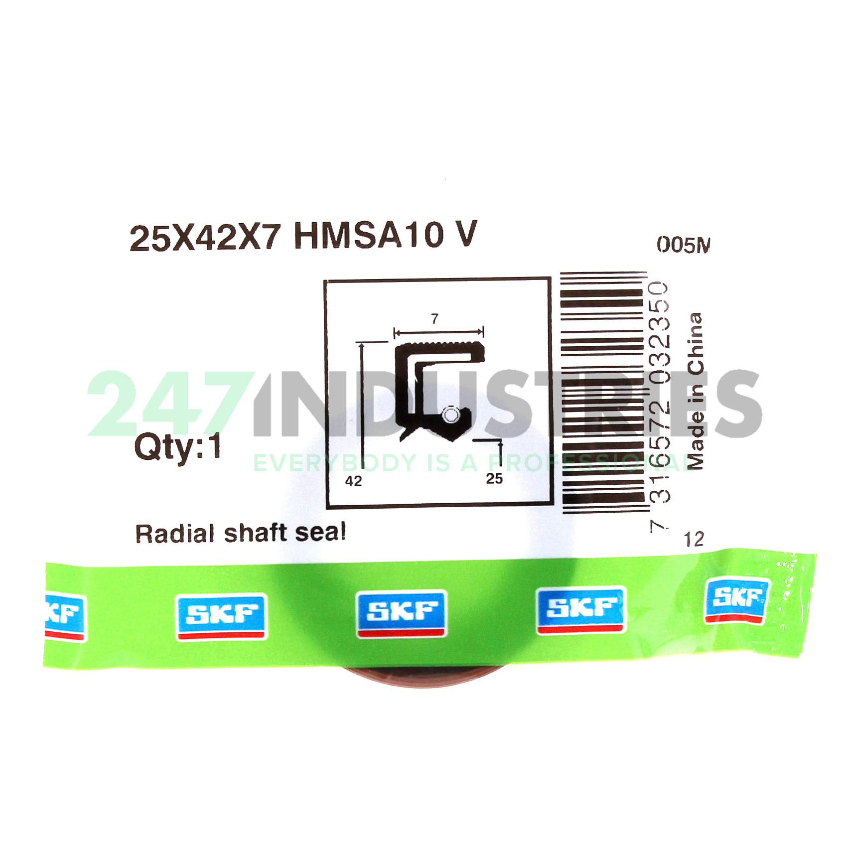 25X42X7HMSA10V SKF Image 3