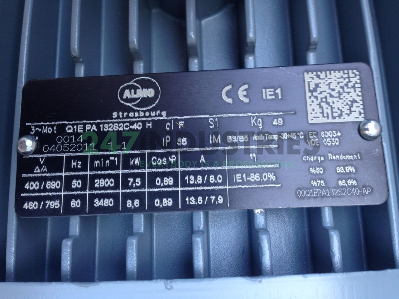 Q1E132S2C40B3 Almo